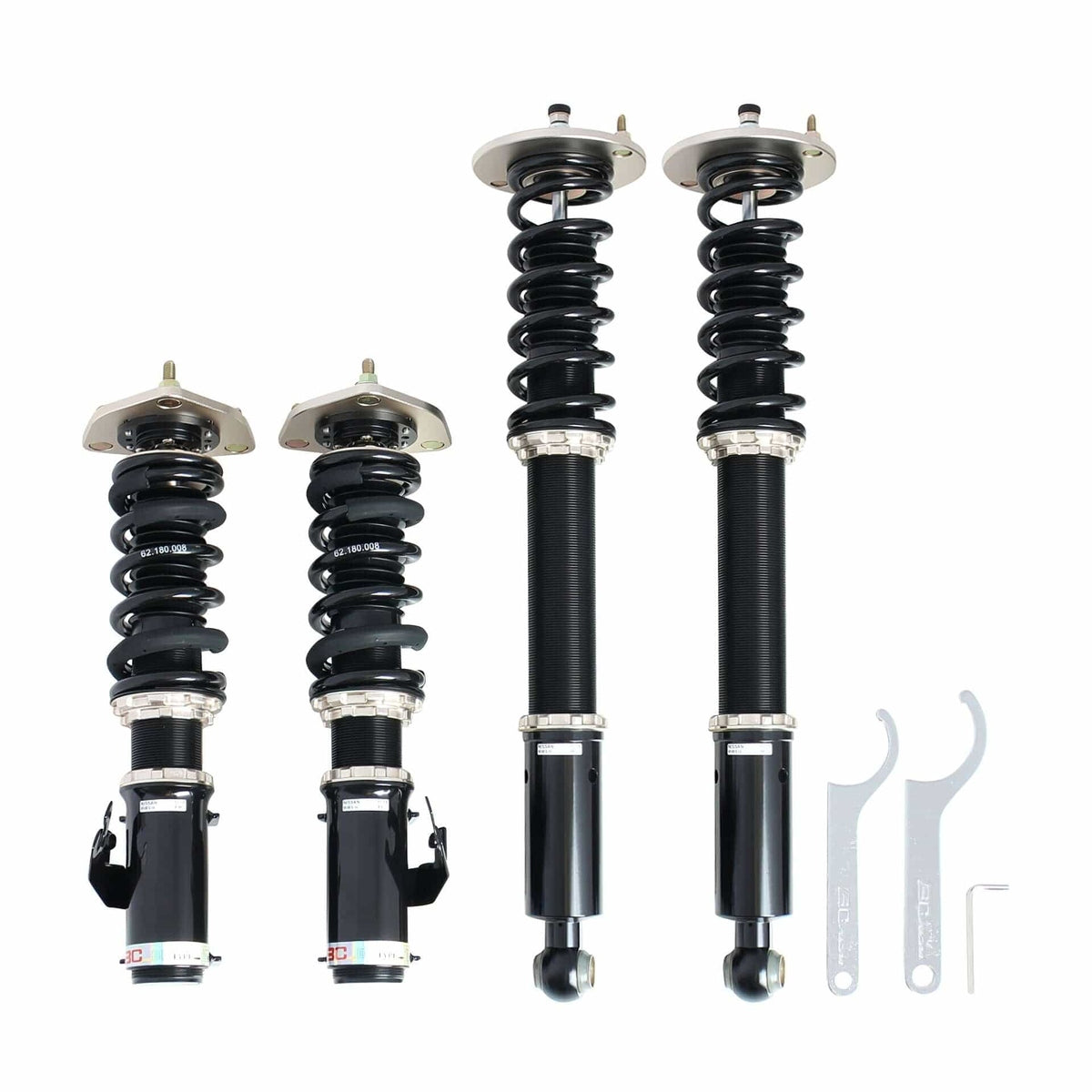 D-14-BR BC Racing BR Series Coilovers - 1995-1998 Nissan 240SX (S14)