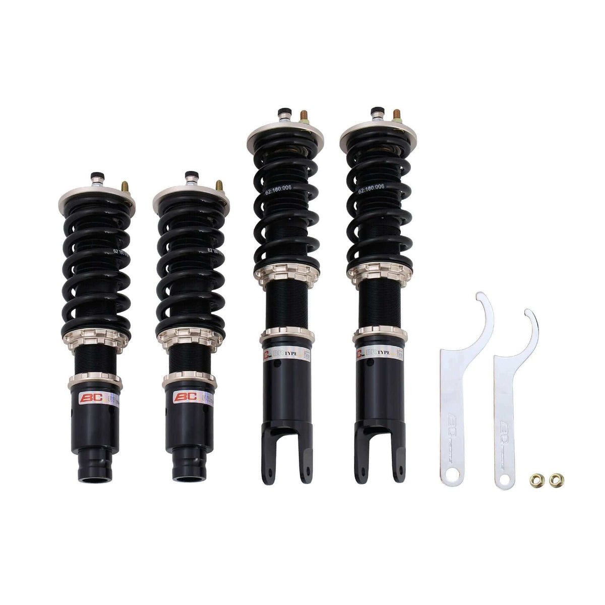 A-03-BR BC Racing BR Series Coilovers - 1996-2000 Honda Civic Rear Fork (EK/EM)