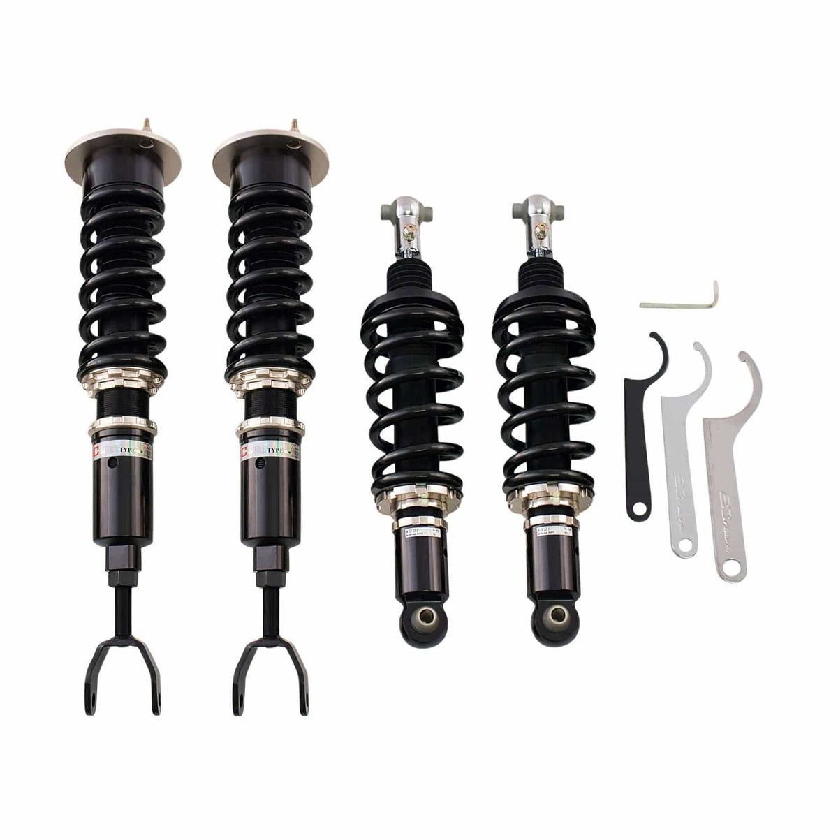 S-09-BR BC Racing BR Series Coilovers - 1996-2001 Audi A4 AWD (B5)