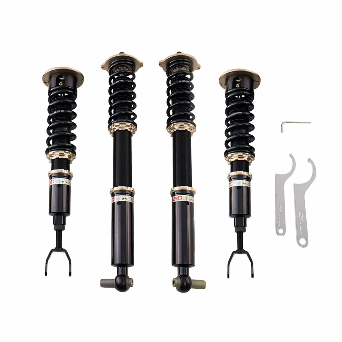 S-01-BR BC Racing BR Series Coilovers - 1996-2001 Audi A4 FWD (B5)