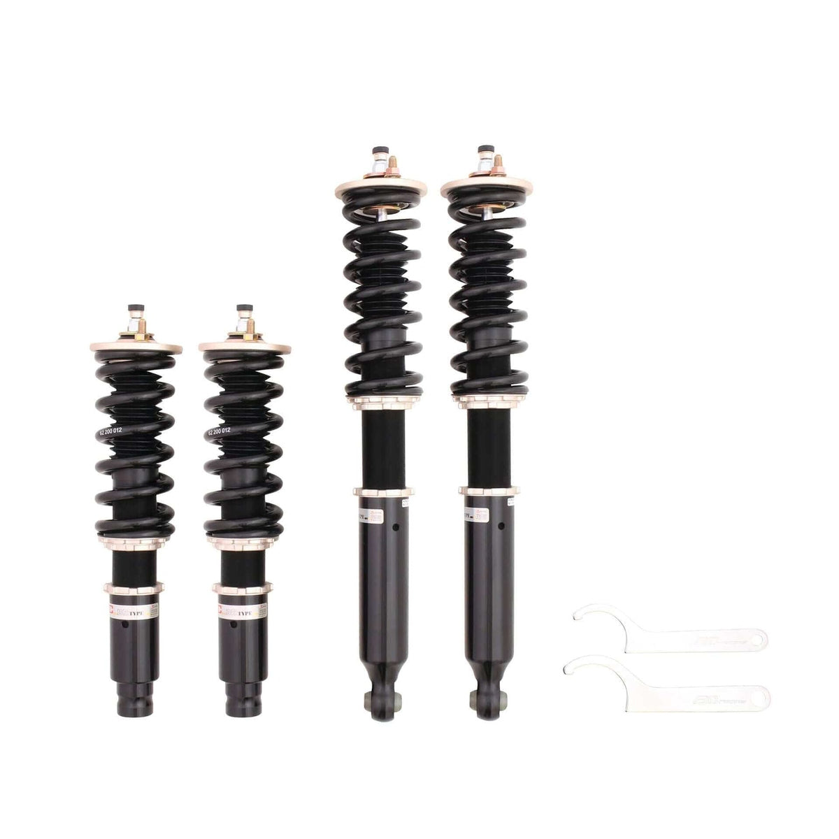 BC Racing BR Series Coilovers - 1998-2001 Honda CR-V FWD/AWD (RD1/RD2)