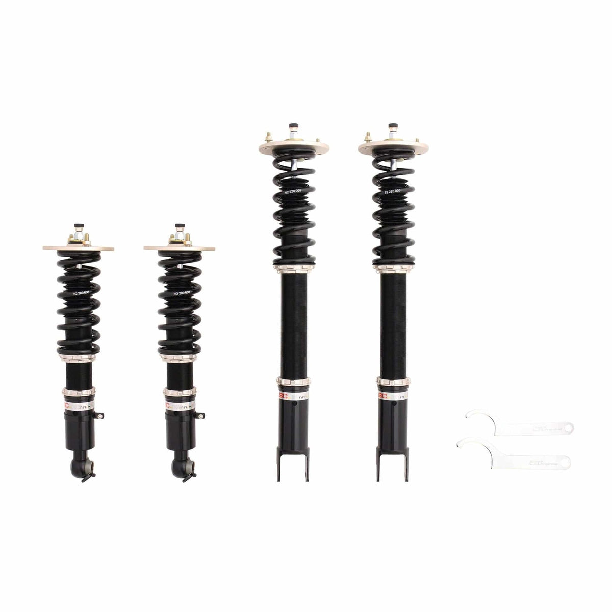 D-18-BR BC Racing BR Series Coilovers - 1999-2002 Nissan Skyline R34 GTS Rear Fork (ER34)