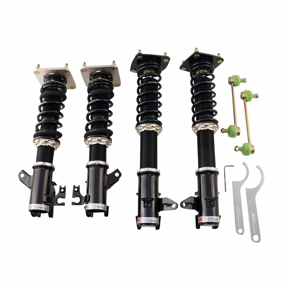 E-03-BR BC Racing BR Series Coilovers - 1999-2003 Mazda Protege (BJ/FP)