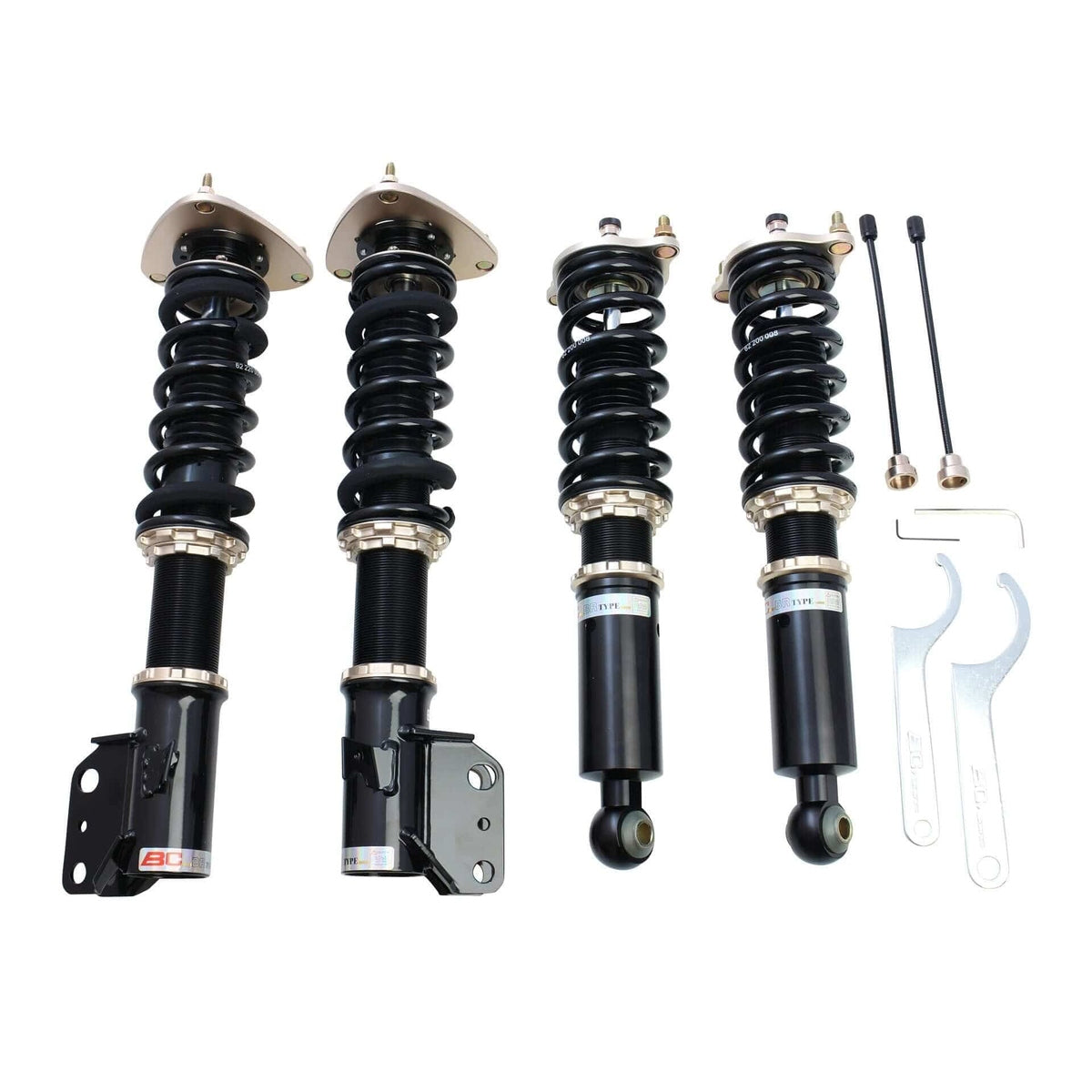 F-22-BR BC Racing BR Series Coilovers - 2000-2004 Subaru Outback (BH/BE)