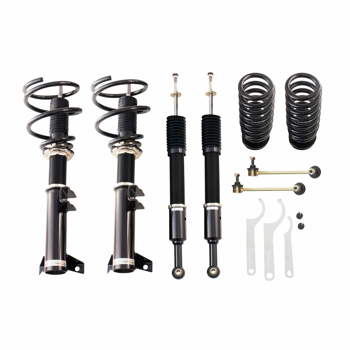 J-01-BR BC Racing BR Series Coilovers - 2001-2003 Mercedes-Benz C32 AMG (W203)