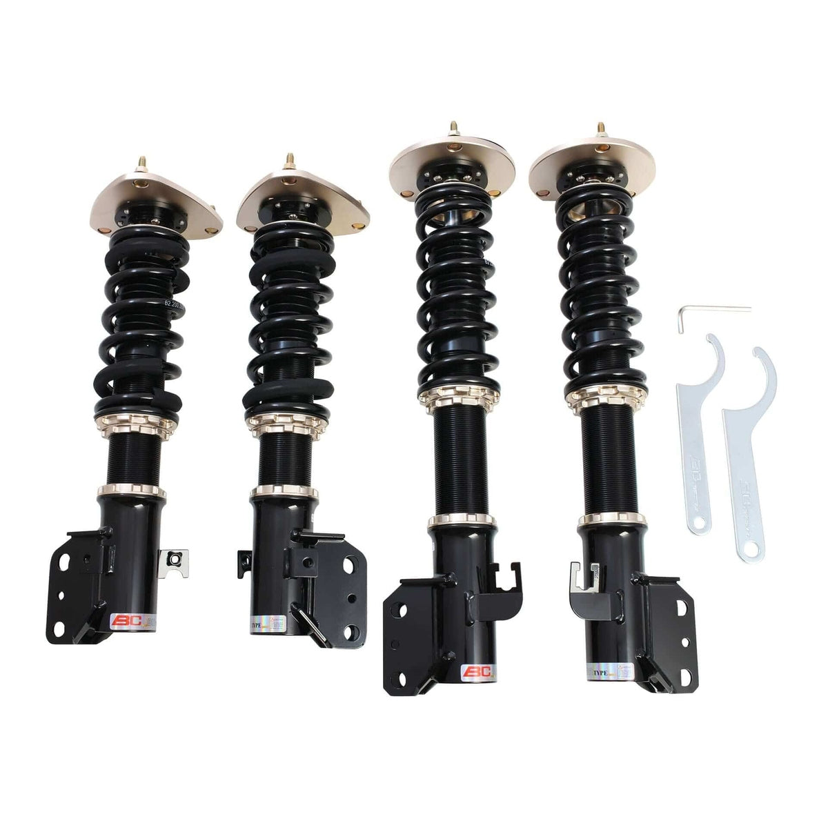 F-02-BR BC Racing BR Series Coilovers - 2002-2007 Subaru Impreza WRX (GDA/GDB)