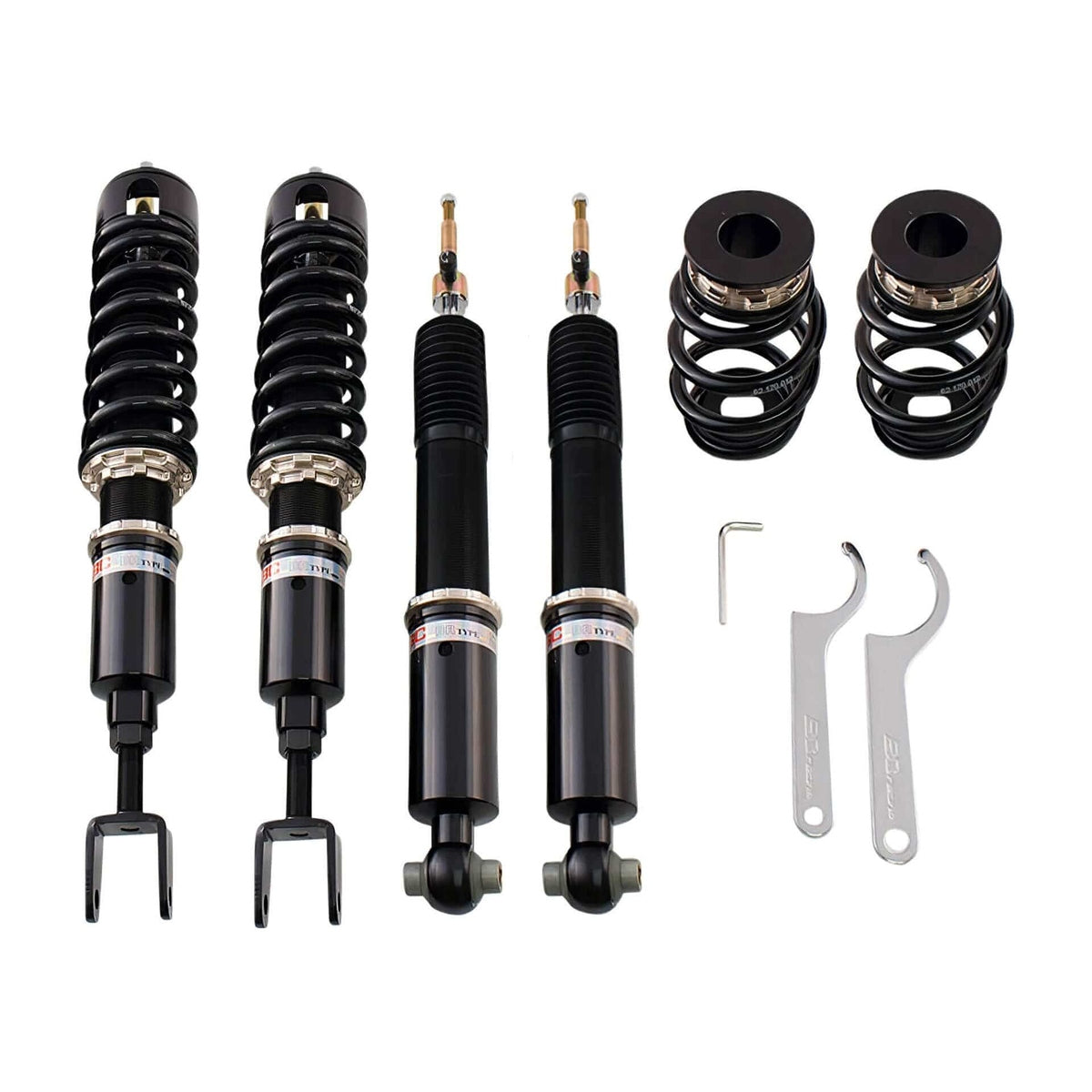 S-02-BR BC Racing BR Series Coilovers - 2002-2008 Audi A4 FWD/AWD (B6/B7/8E)