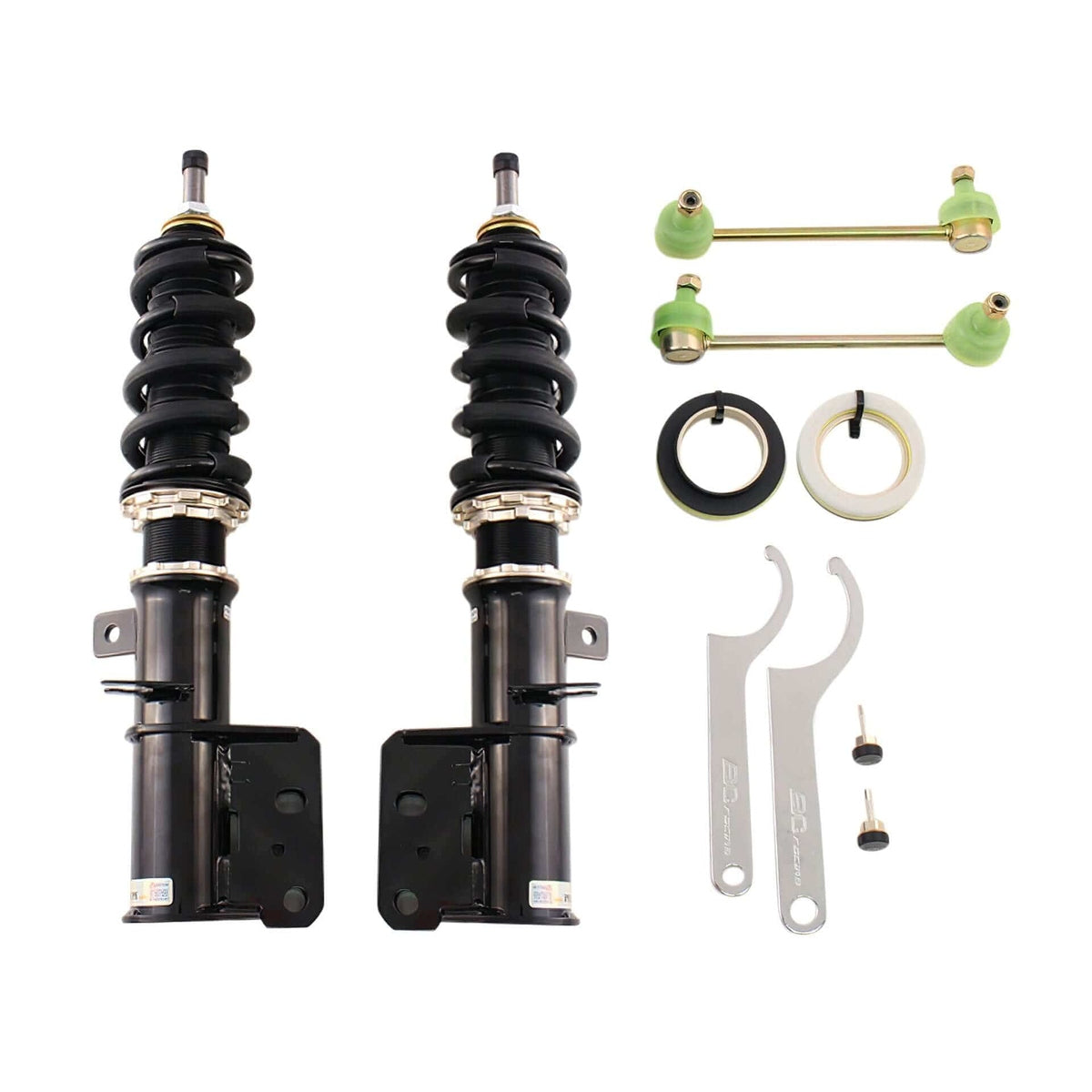 ZB-02-BR-F BC Racing BR Series Coilovers - 2004-2006 Pontiac GTO Front Coilovers Only (VZ)