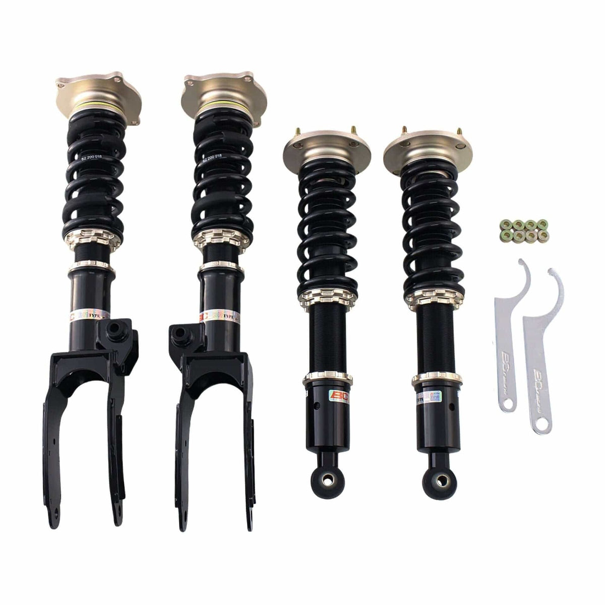 Y-01-BR BC Racing BR Series Coilovers - 2004-2010 Porsche Cayenne S w/o PASM (955/957)