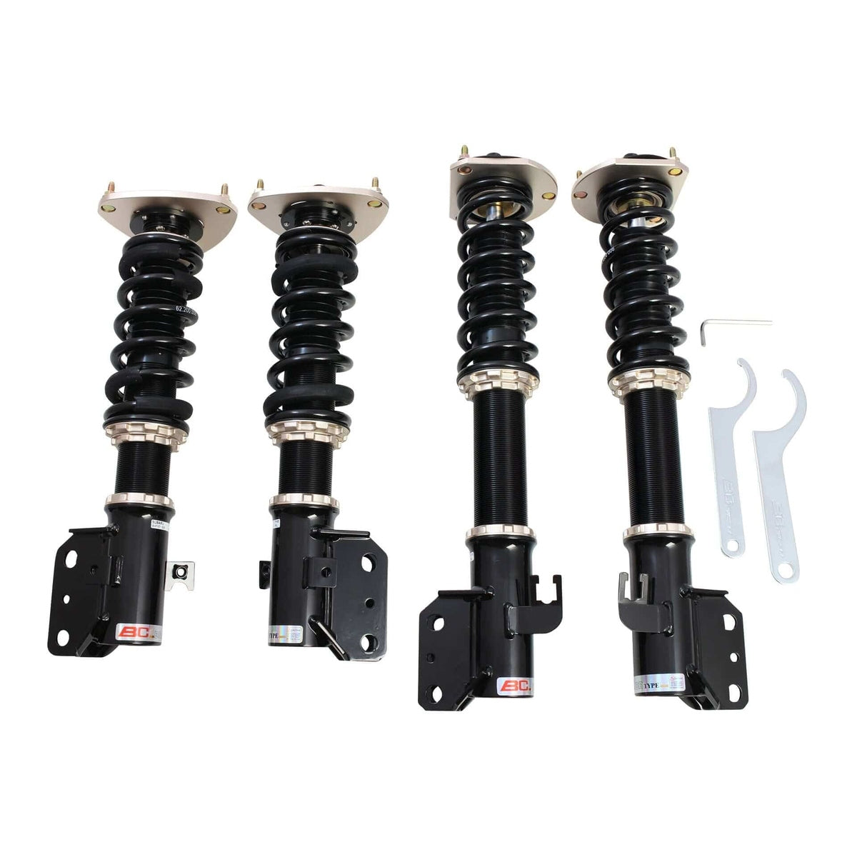 F-03-BR BC Racing BR Series Coilovers - 2005-2007 Subaru WRX STI (GDE/GDF)