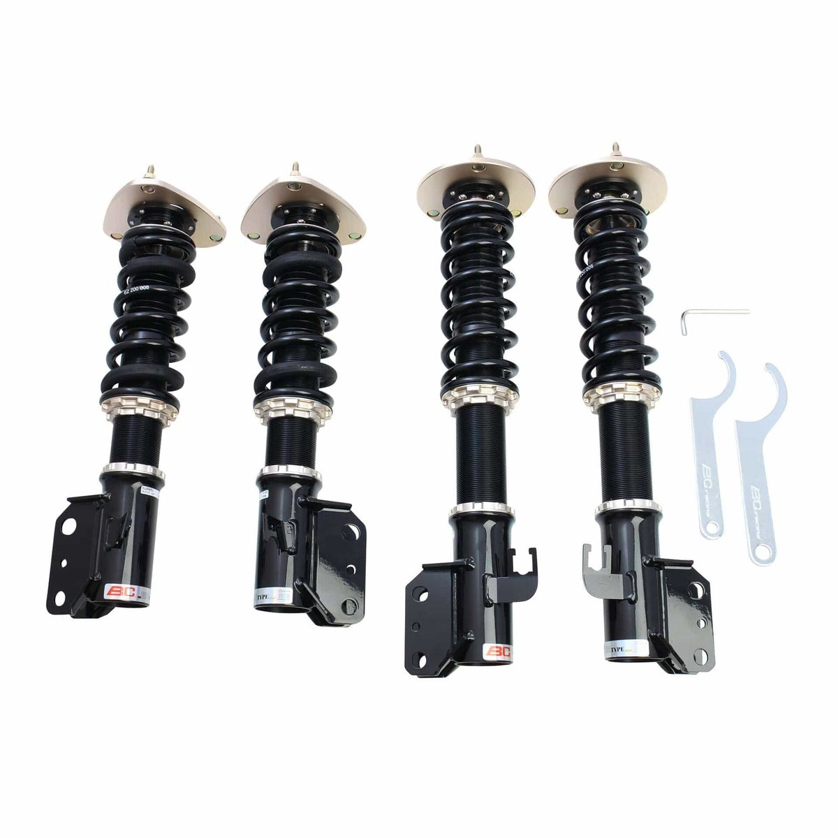 F-03-BR BC Racing BR Series Coilovers - 2005-2007 Subaru WRX STI (GDE/GDF)