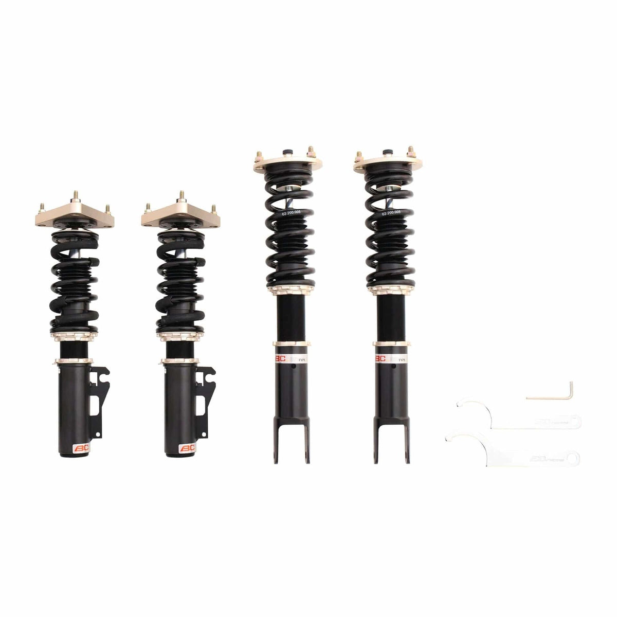 Y-06-BR BC Racing BR Series Coilovers - 2005-2008 Porsche 911 RWD (997.1)