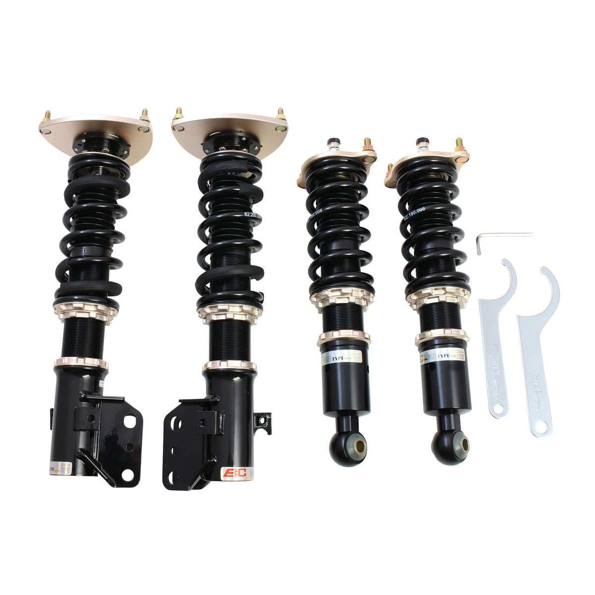 F-04-BR BC Racing BR Series Coilovers - 2005-2009 Subaru Legacy (BL9/BP)