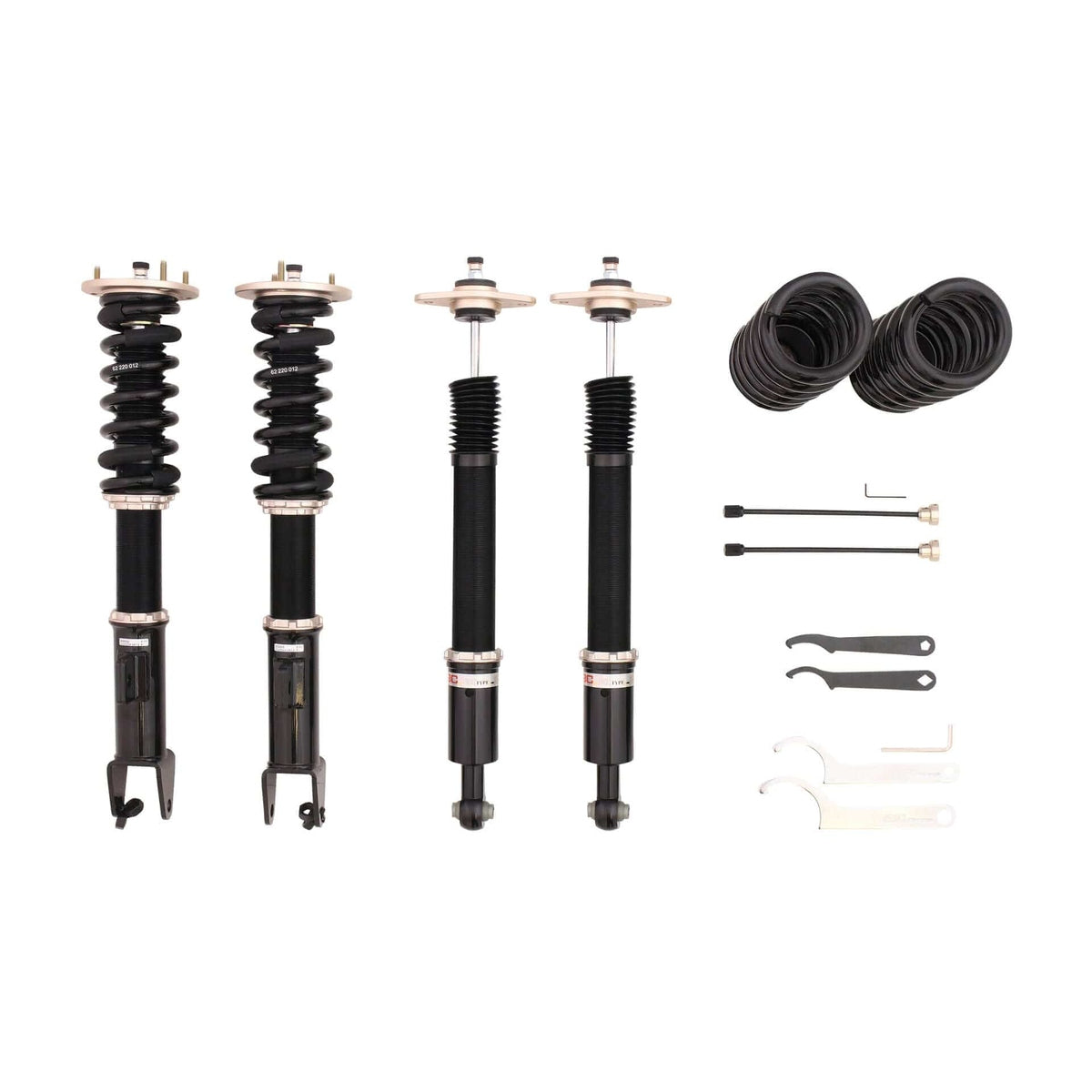 Z-01-BR BC Racing BR Series Coilovers - 2005-2010 Chrysler 300C (LX)