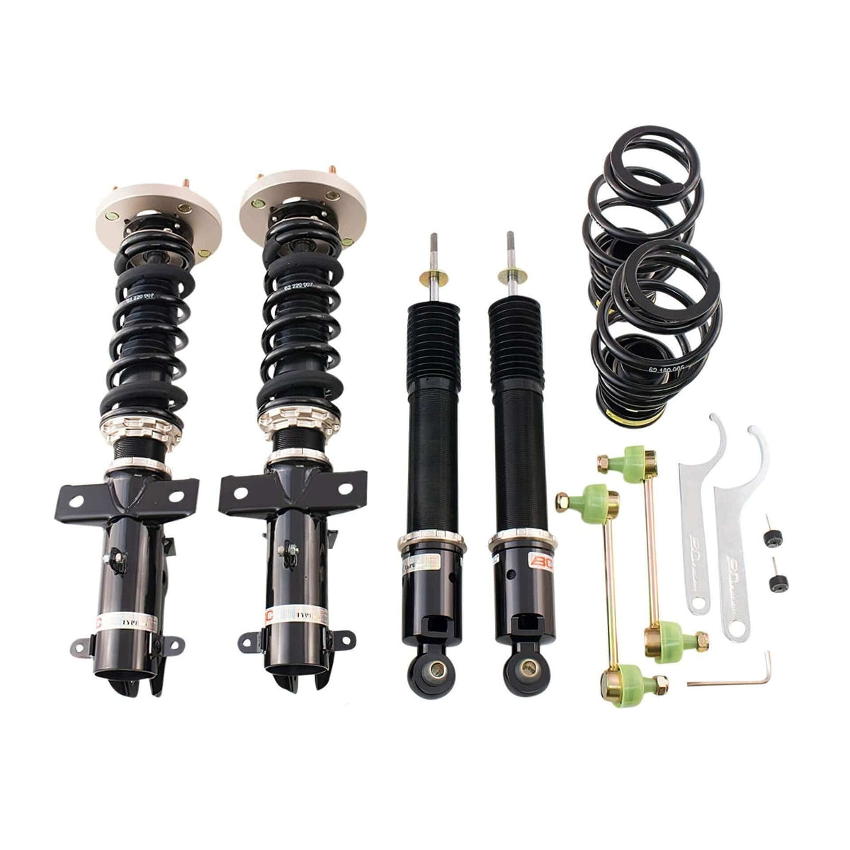 E-09-BR BC Racing BR Series Coilovers - 2005-2014 Ford Mustang (S197)