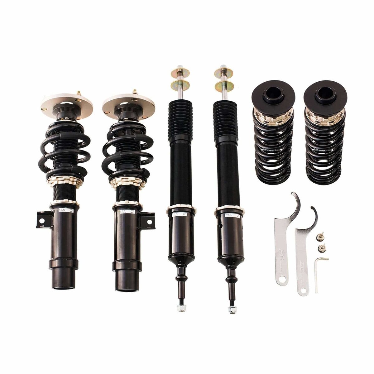 I-11-BR BC Racing BR Series Coilovers - 2007-2013 BMW 1 Series 130i/135i/128i (E82/E88)