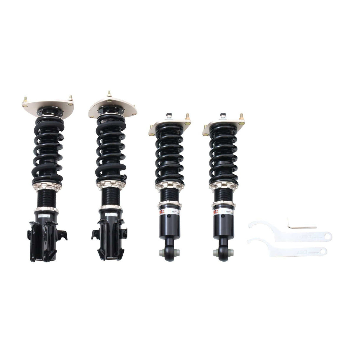 F-08-BR BC Racing BR Series Coilovers - 2008-2011 Subaru Impreza WRX (GH8)