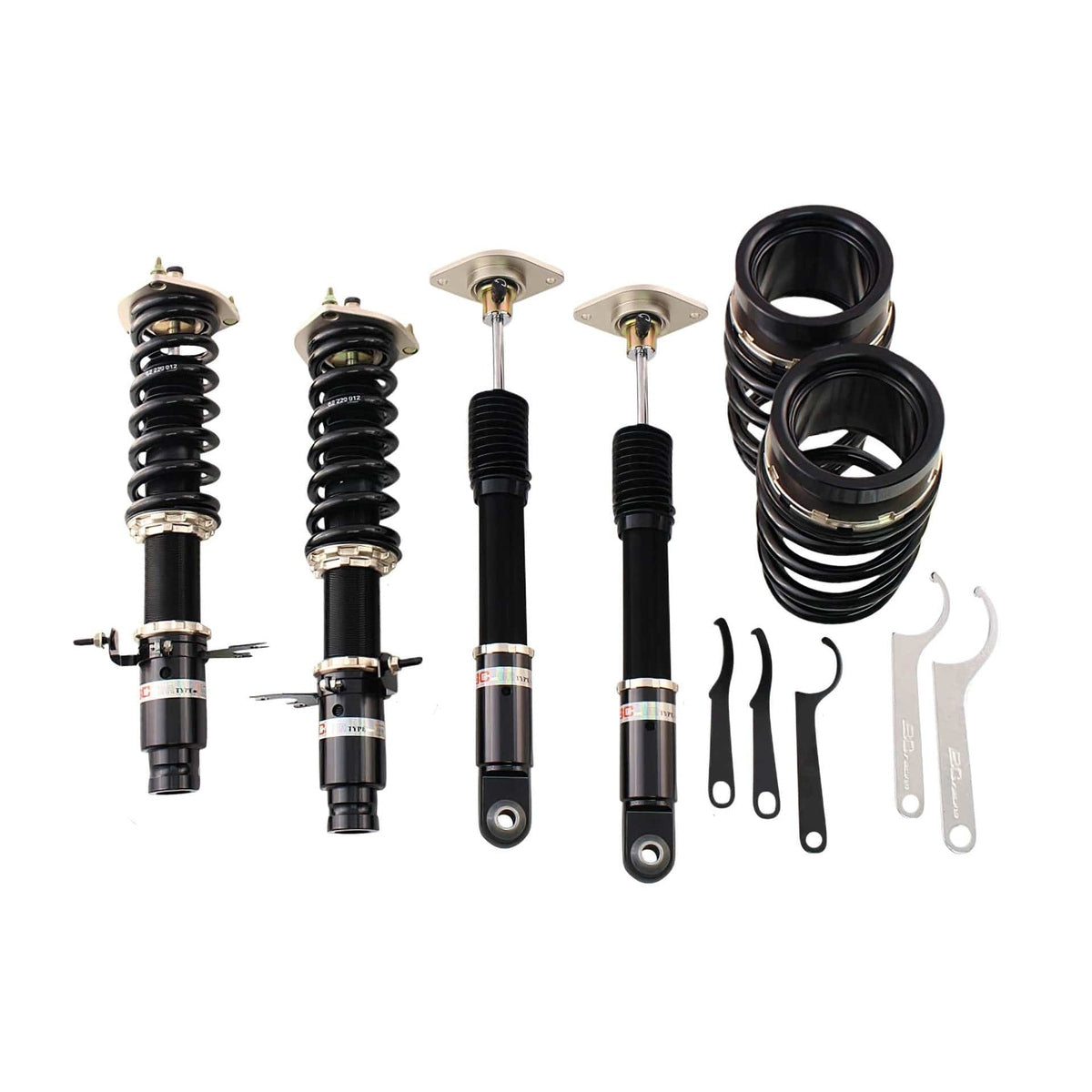 V-10-BR BC Racing BR Series Coilovers - 2009-2012 Infiniti FX35 AWD w/o CDC (S51)