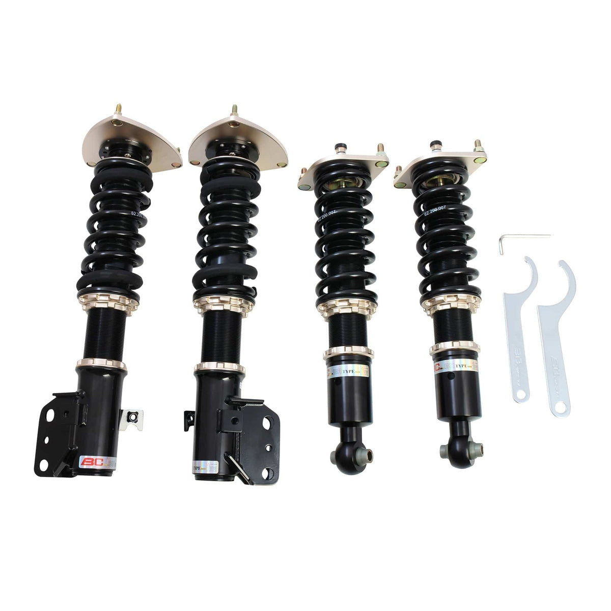 F-13-BR BC Racing BR Series Coilovers - 2009-2013 Subaru Forester (SH)