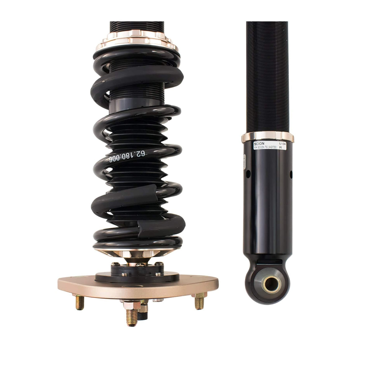 U-04-DS BC Racing DS Series Coilovers - 2011-2016 Scion tC (AGT20)