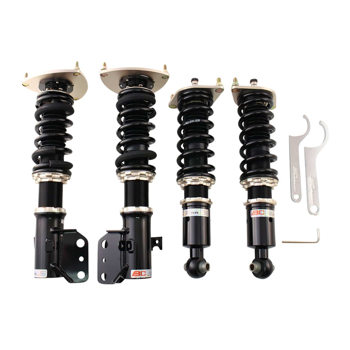 F-21-BR BC Racing BR Series Coilovers - 2012-2014 Subaru WRX (GJ7)