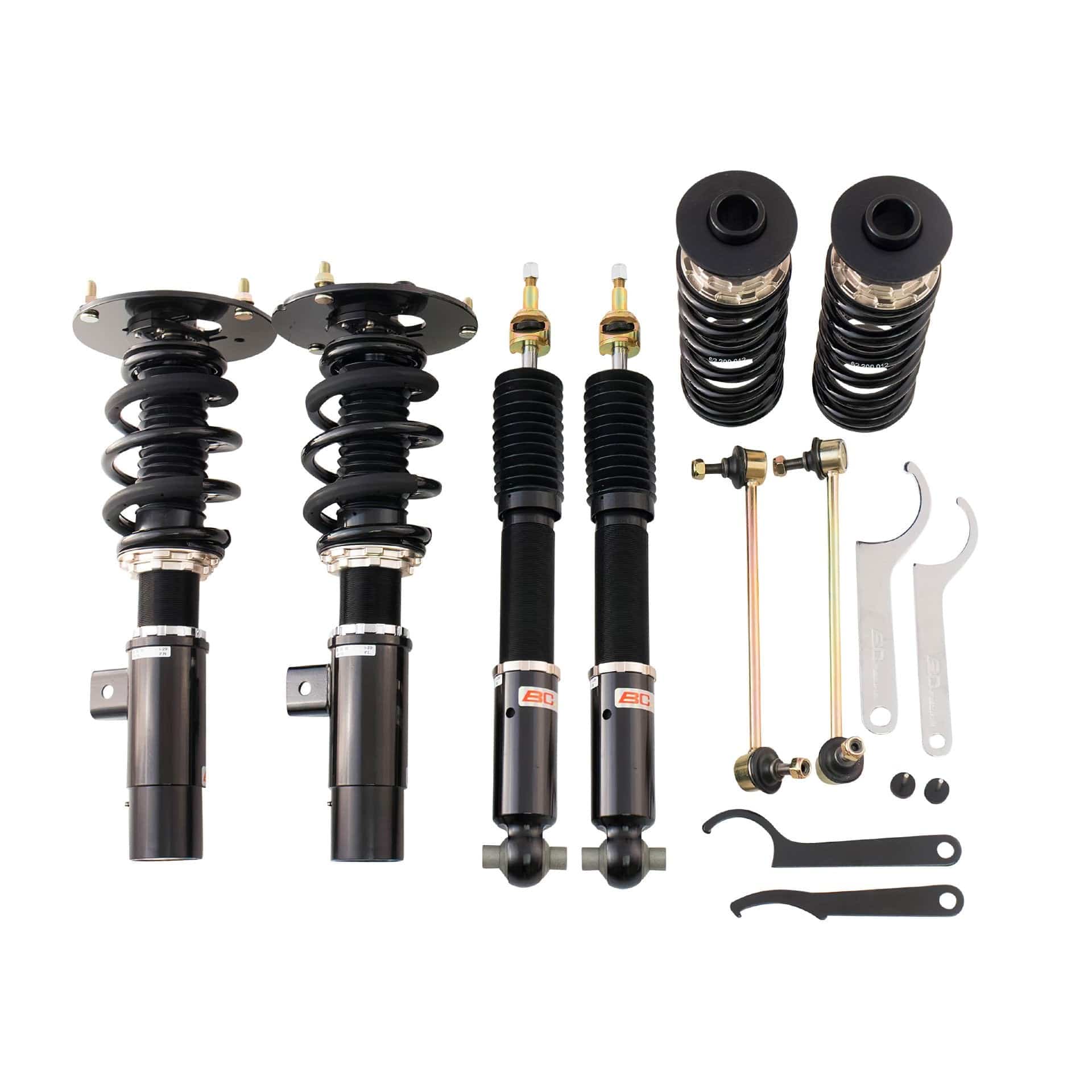 I-29-BR BC Racing BR Series Coilovers - 2012-2018 BMW 3 Series 3-Bolt Top Mounts (F30)