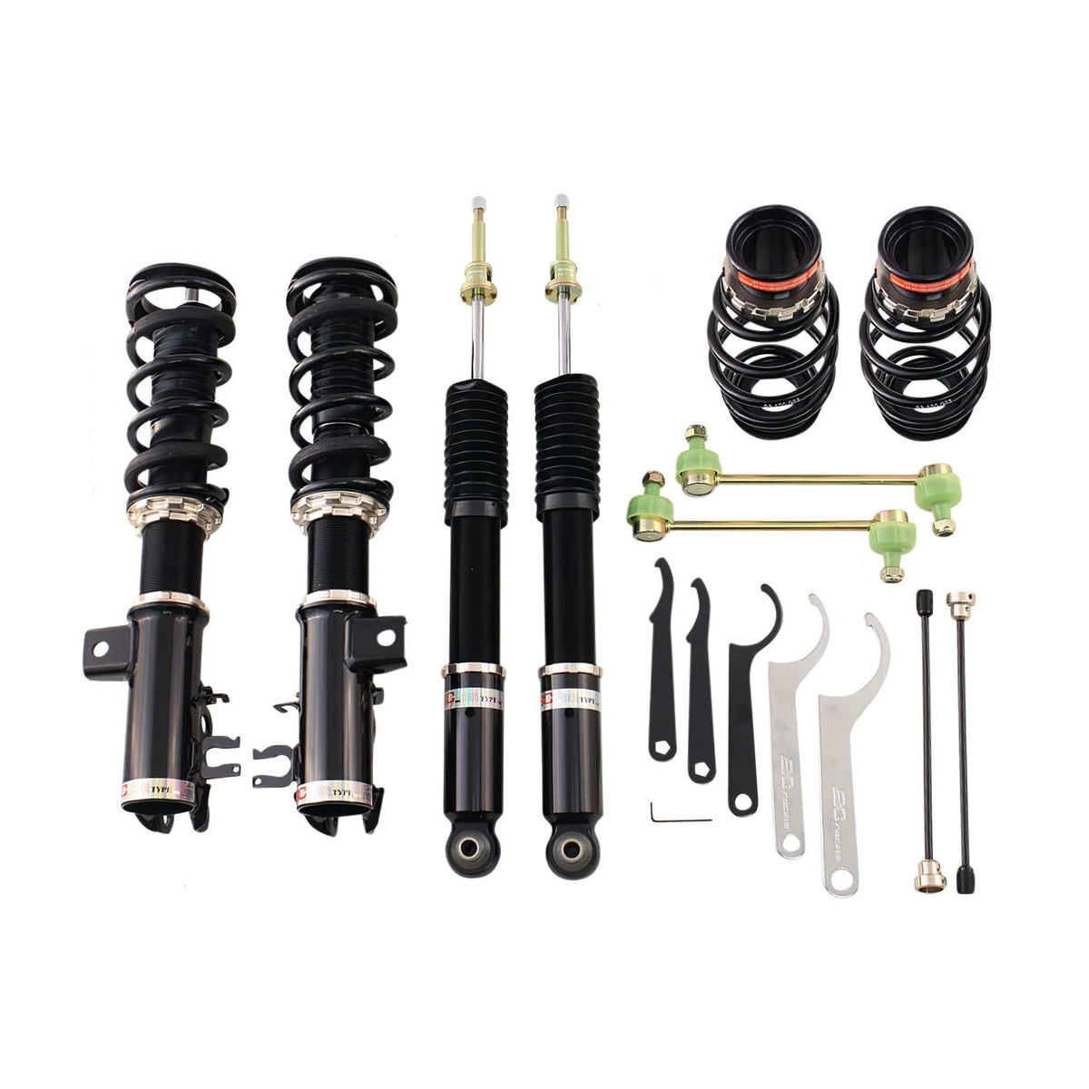 Q-08-BR BC Racing BR Series Coilovers - 2012-2020 Chevrolet Sonic