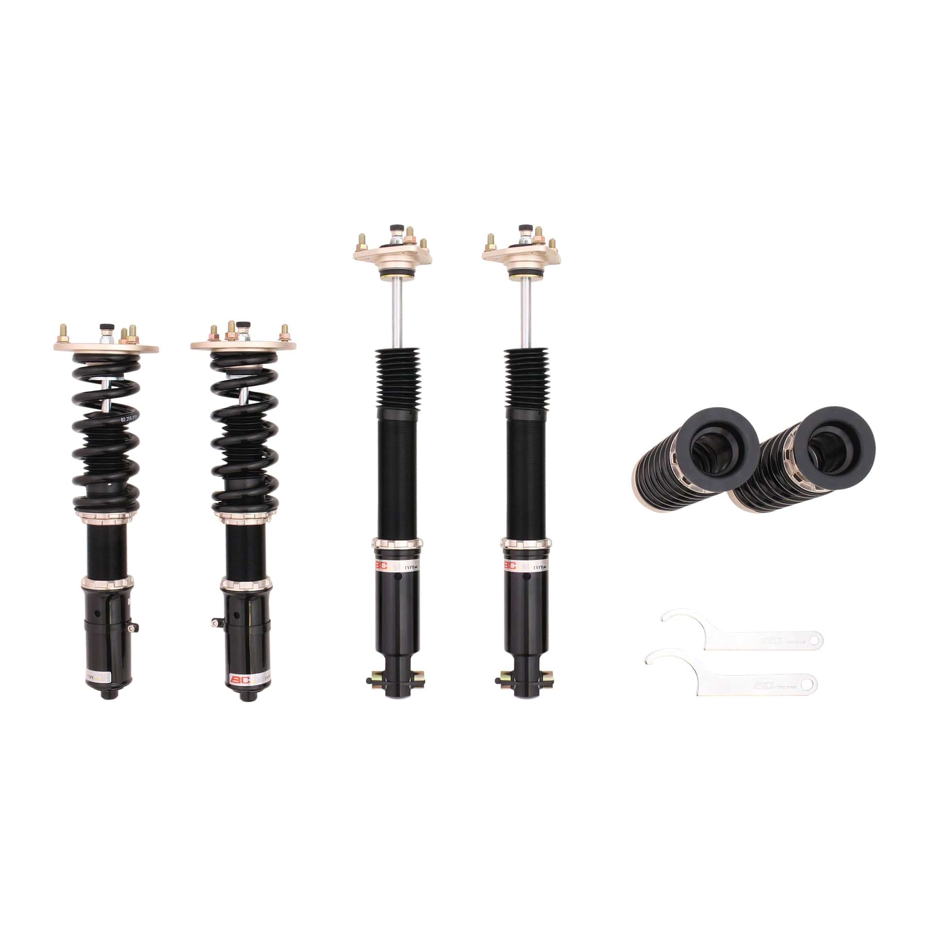 R-32-BR BC Racing BR Series Coilovers - 2013-2020 Lexus GS350 AWD (GRL15)