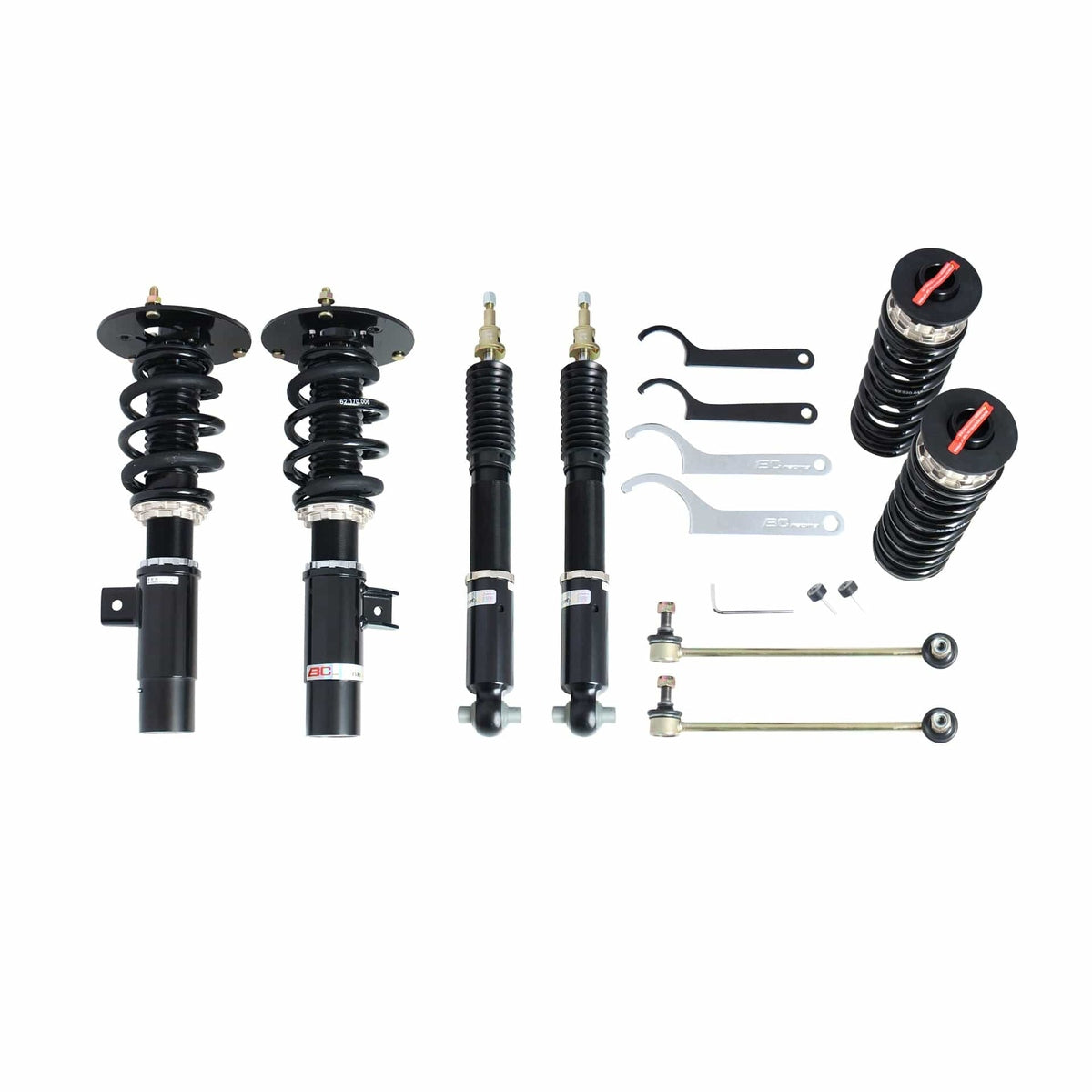 I-62-BR BC Racing BR Series Coilovers - 2014-2015 BMW 4 Series AWD 3-Bolt Top Mounts (F32)