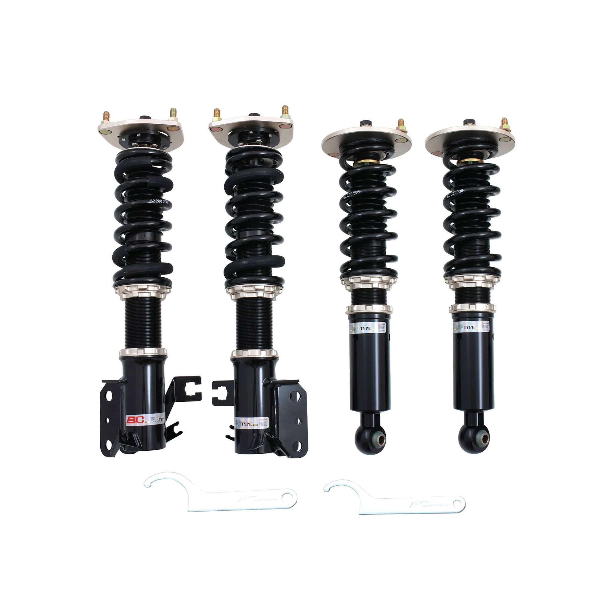 BC Racing BR Series Coilovers - 2015-2018 BMW 3 Series AWD 5-Bolt Top Mounts (F30/F34)