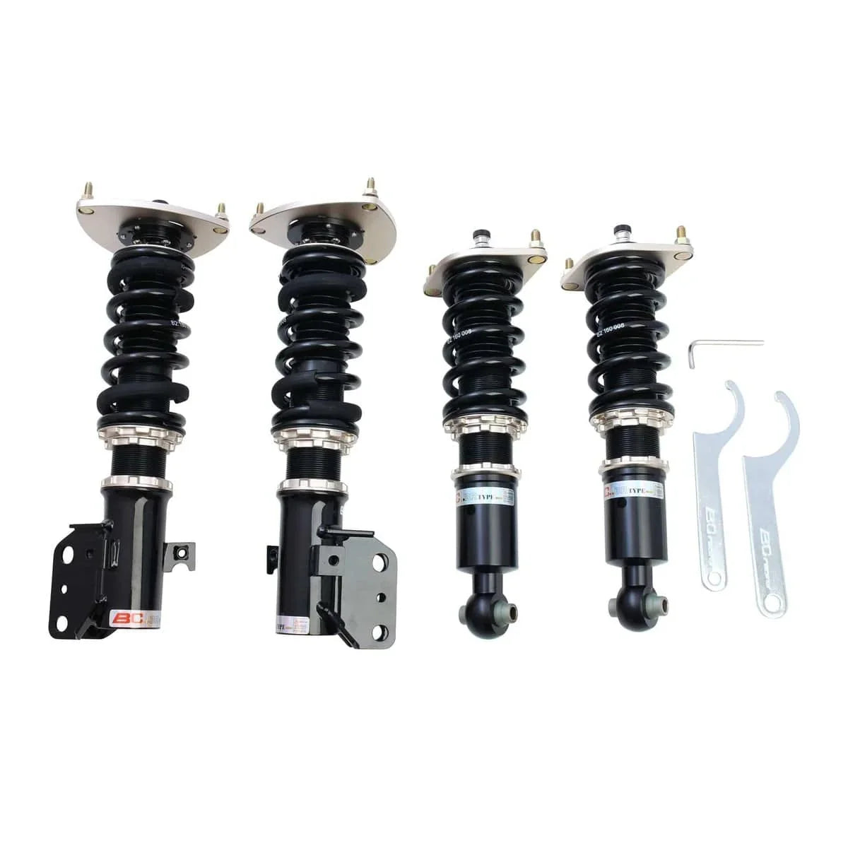 BC Racing BR Series Coilovers (True Rear) for 1984-1987 Toyota Corolla AE86