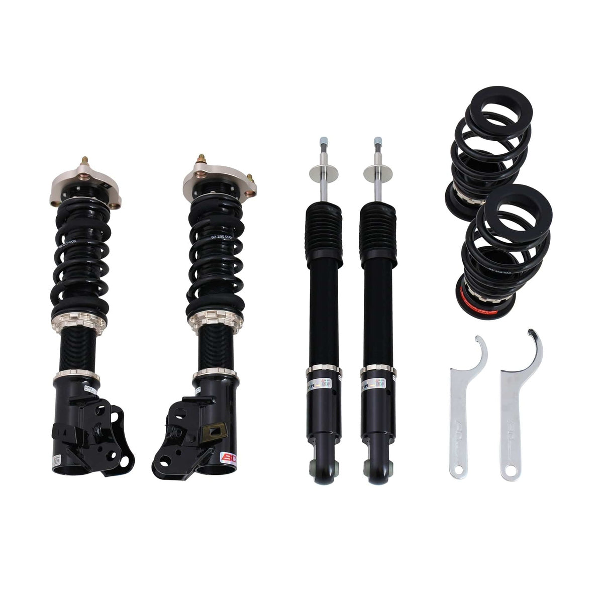 BC Racing BR Series Coilovers (Extreme Low) for 2006-2011 Honda Civic (FG/FA)