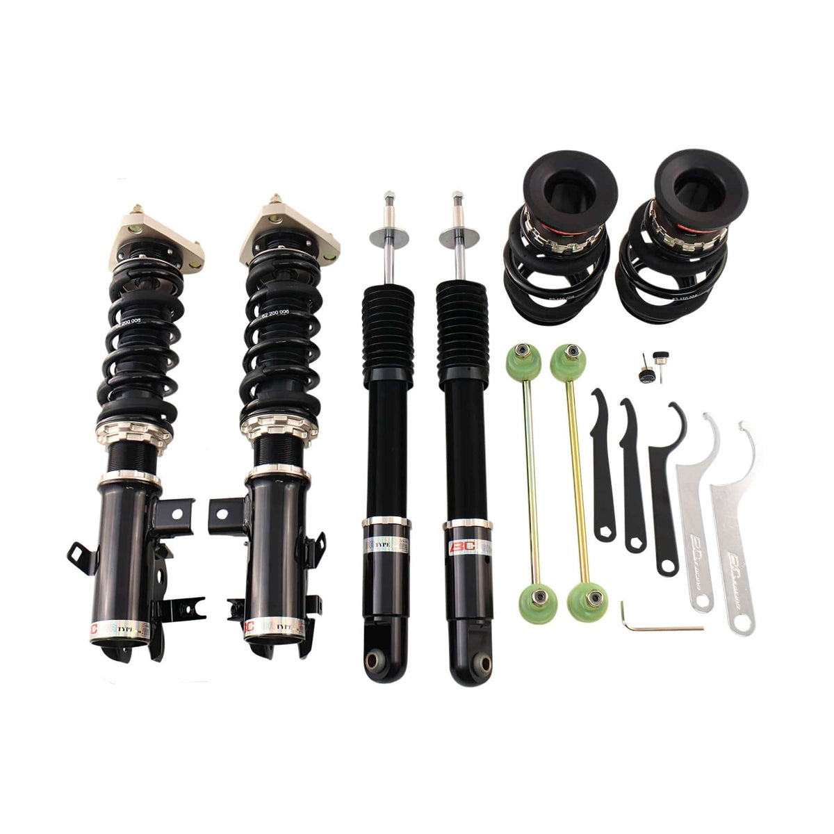 BC Racing BR Series Coilovers (Extreme Low) for 2014-2015 Honda Civic Si (FB)