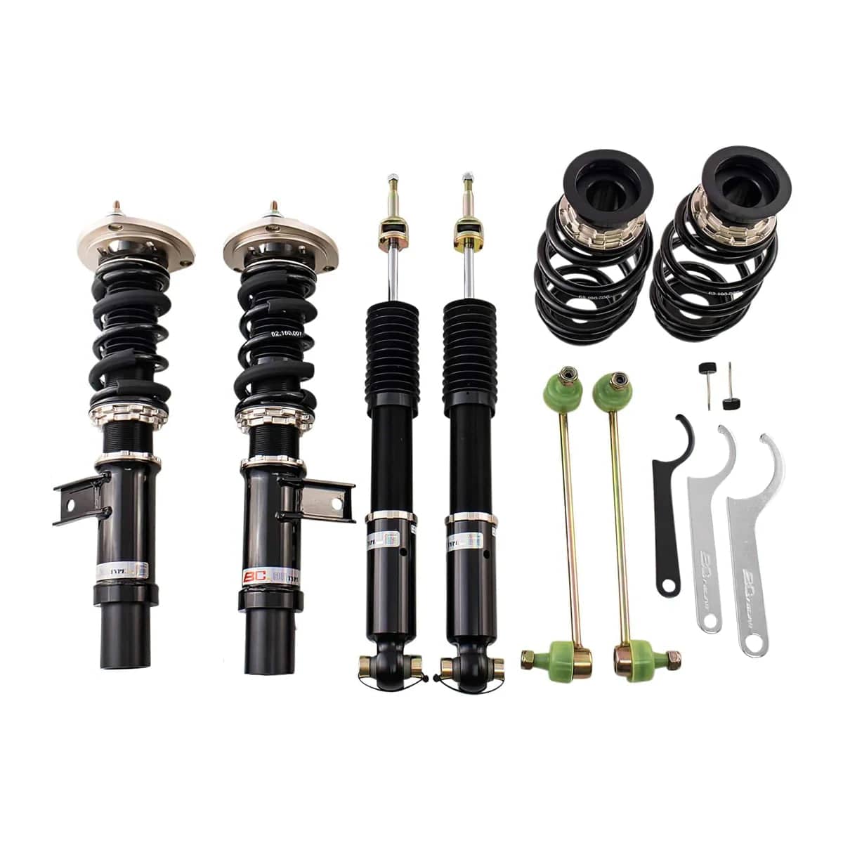 BC Racing BR Series Coilovers (Extreme Low) for 2015-2021 Audi TT RS FWD (MK7/A7)