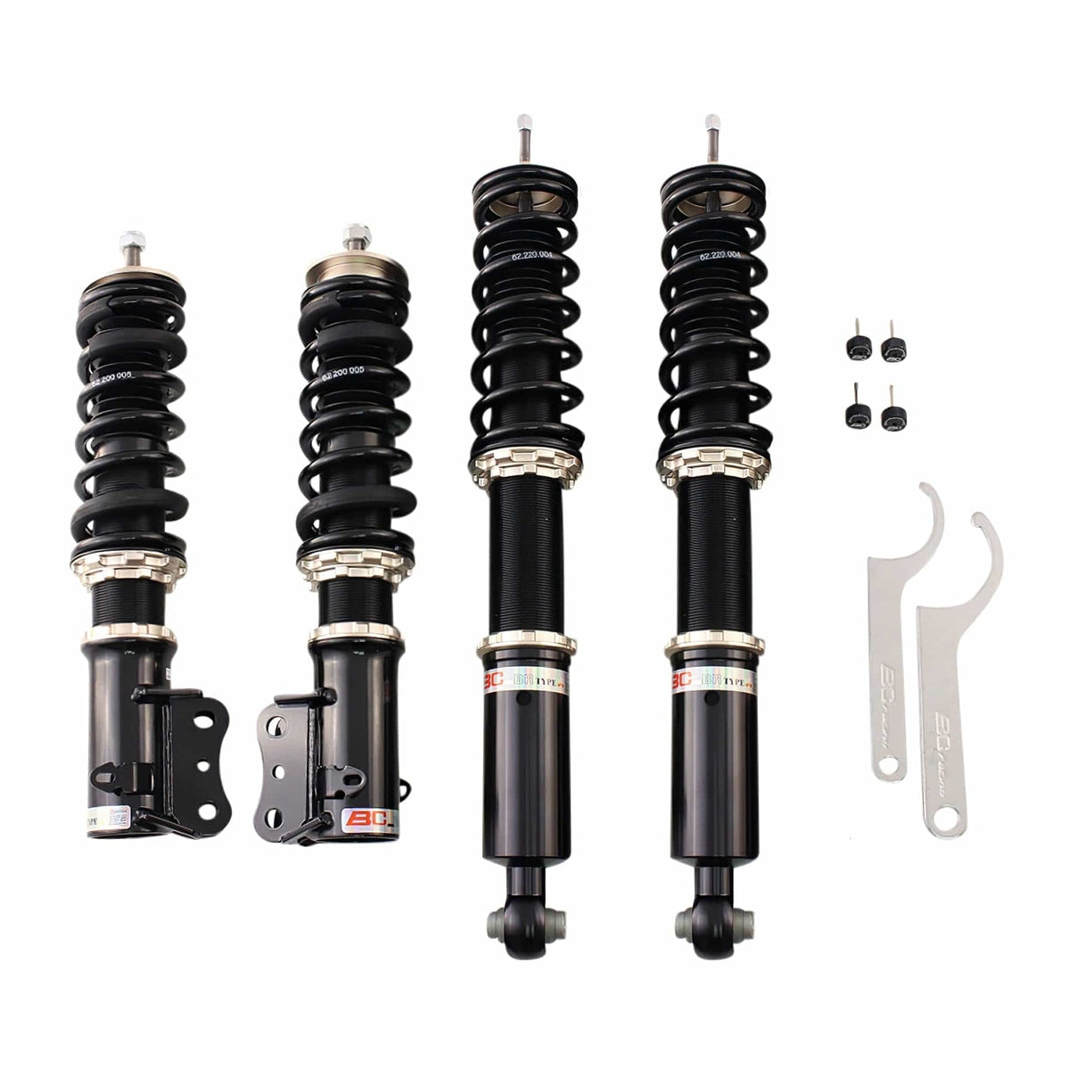 BC Racing BR Series Coilovers (Extreme Low) for 2017-2021 Honda Civic Hatchback 1.5T UK (FC)