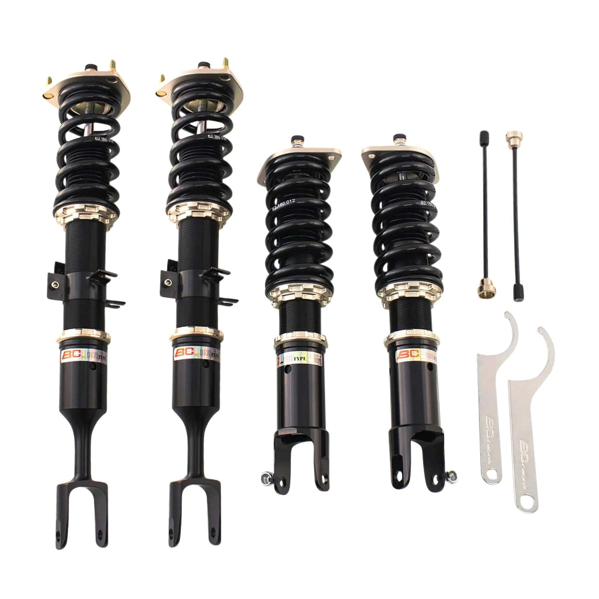 V-28-BR BC Racing BR Series Coilovers (True Rear) - 2007-2008 Infiniti G35 Sedan (V36)