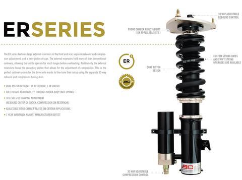 BC Racing ER Series Coilovers - 1996-2000 Mitsubishi Mirage (CJ4A)