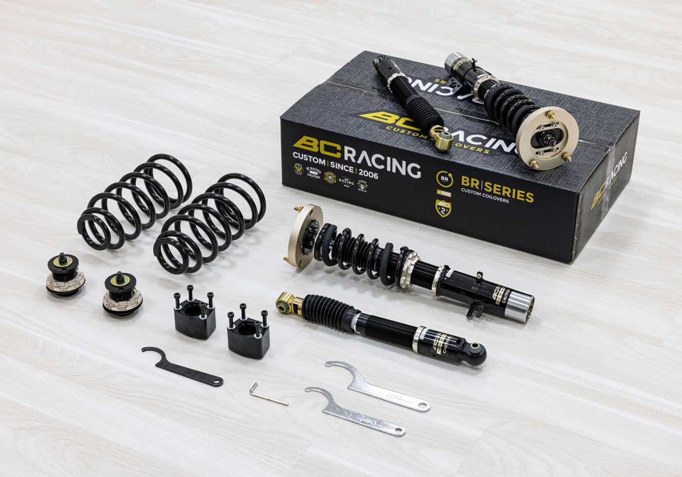 BC Racing BR Series Coilovers for 1975-1993 Volvo 240 RWD