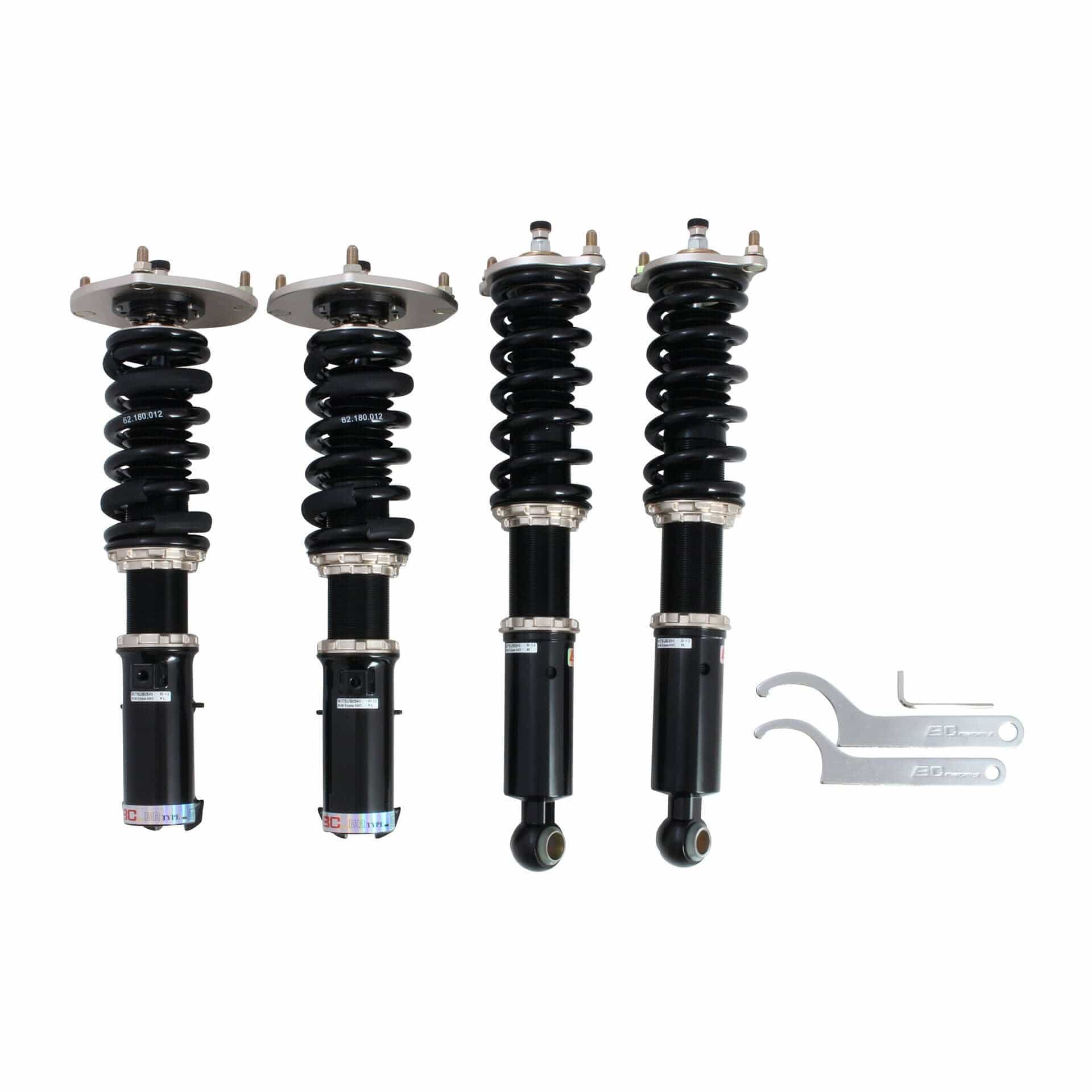 BC Racing BR Series Coilovers - 1989-1994 Mitsubishi Eclipse AWD (D27A)