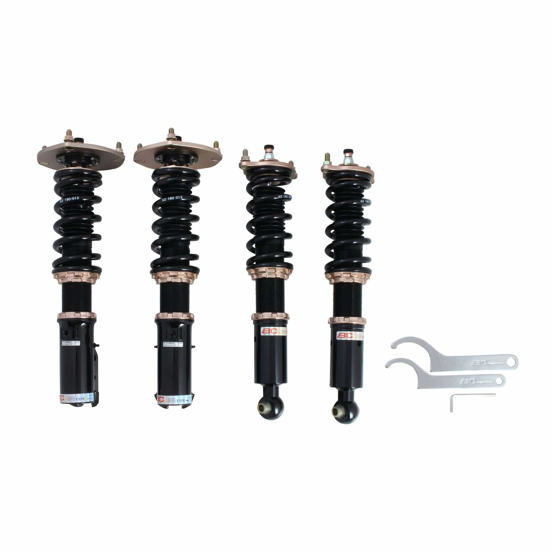 BC Racing BR Series Coilovers - 1989-1994 Mitsubishi Eclipse FWD (D22A)