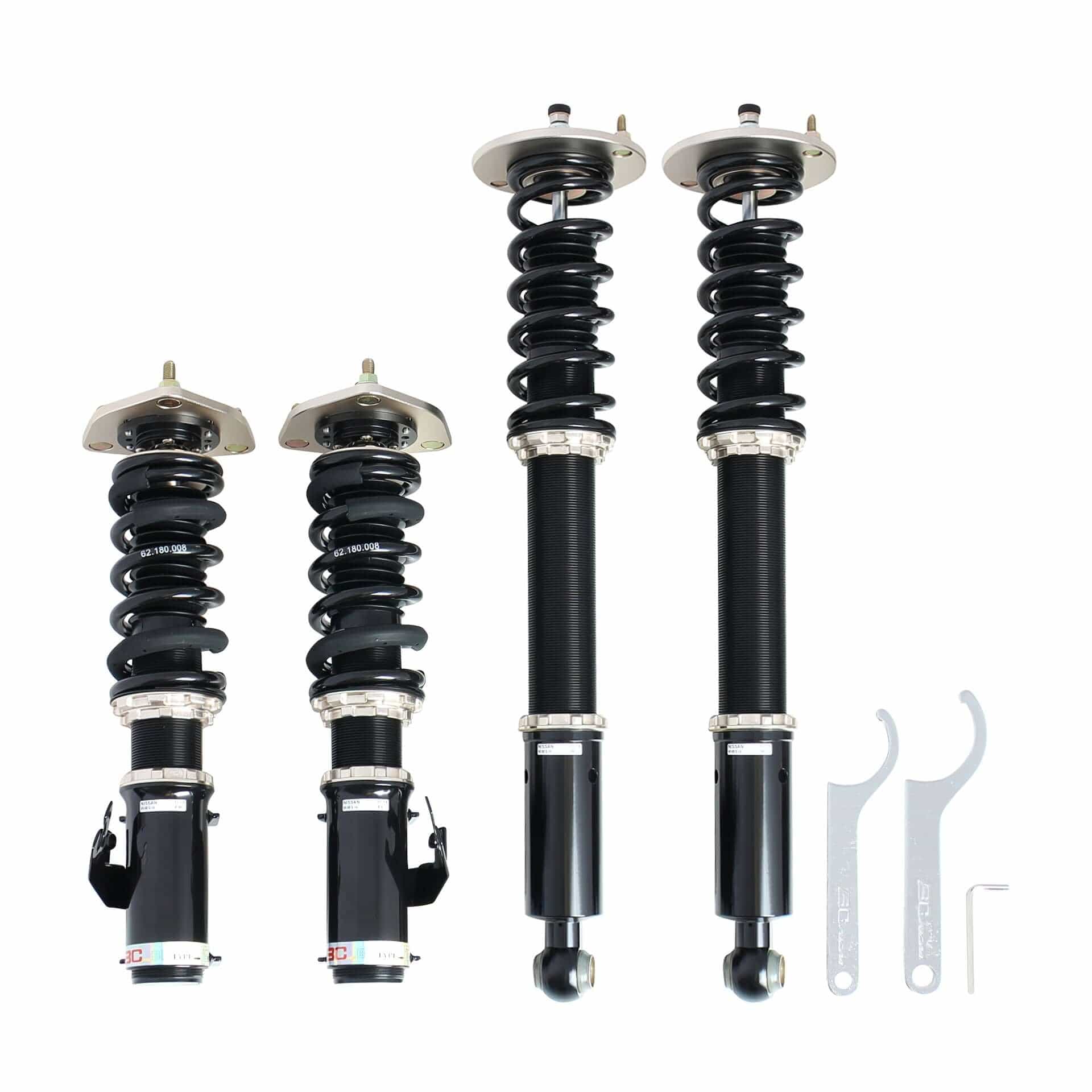 BC Racing BR Series Coilovers - 1995-1998 Nissan 240SX (S14)