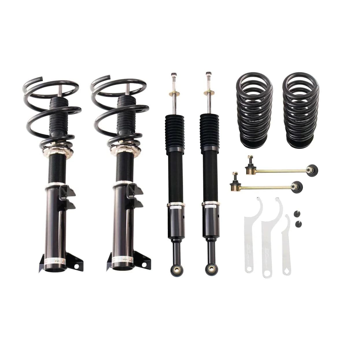 BC Racing BR Series Coilovers - 2001-2007 Mercedes-Benz C-Class C230/C240/C320 (W203) J-01-BR