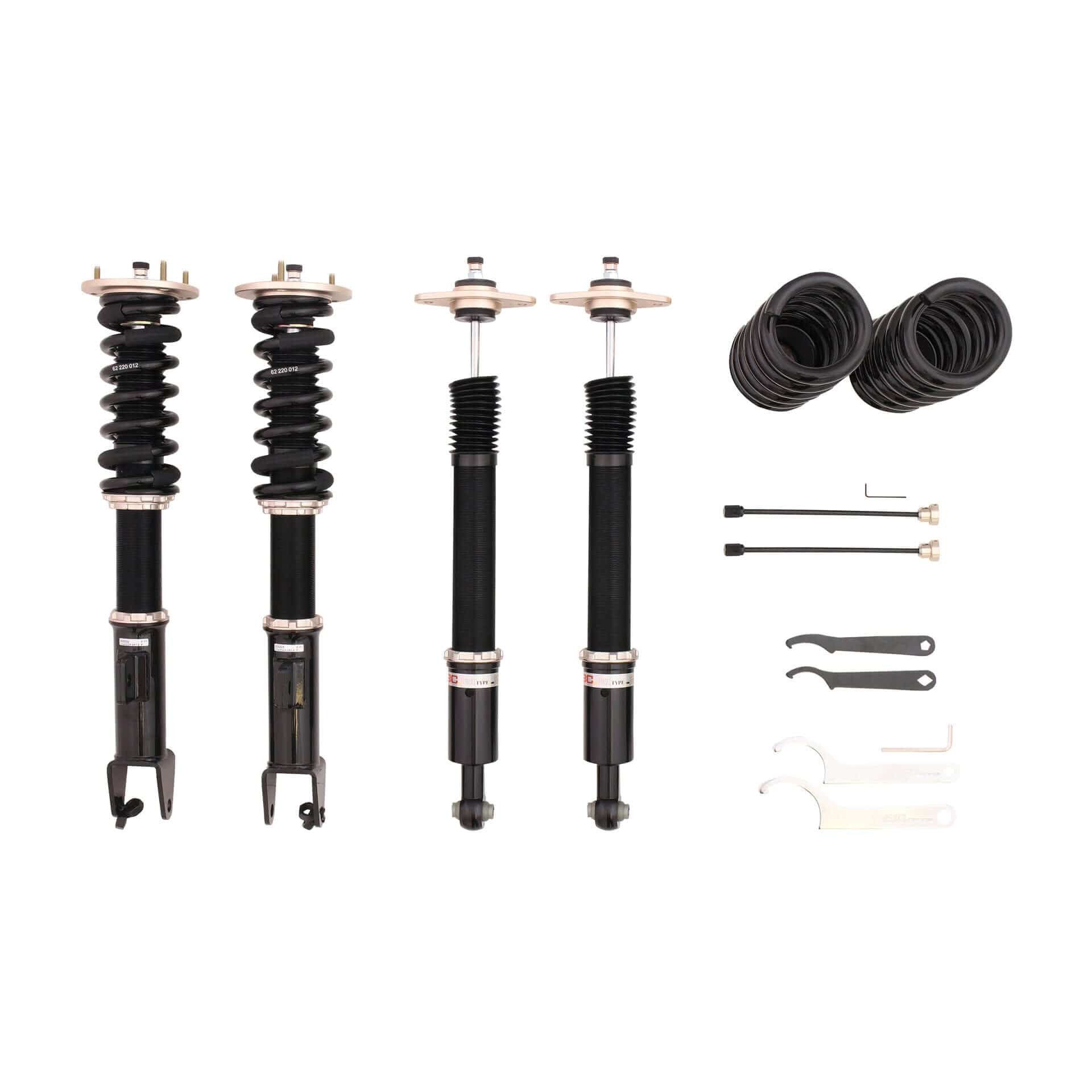BC Racing BR Series Coilovers - 2005-2008 Dodge Magnum (LX)