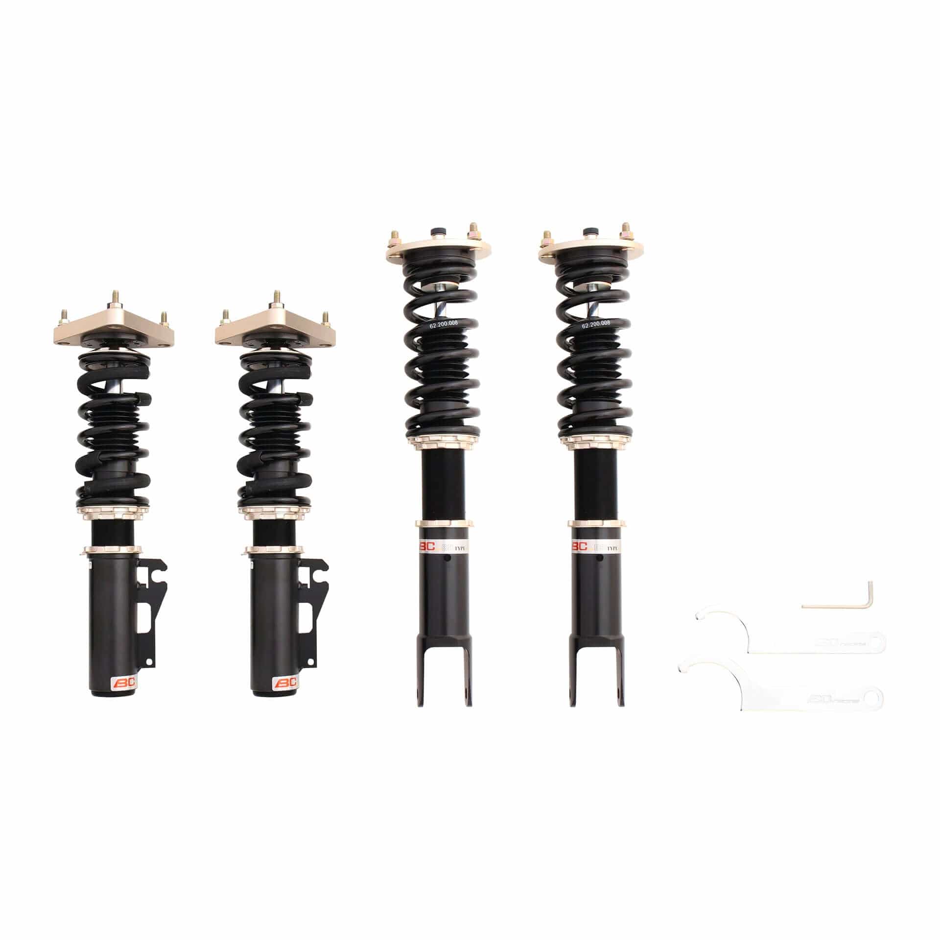 BC Racing BR Series Coilovers - 2005-2008 Porsche 911 RWD (997.1)
