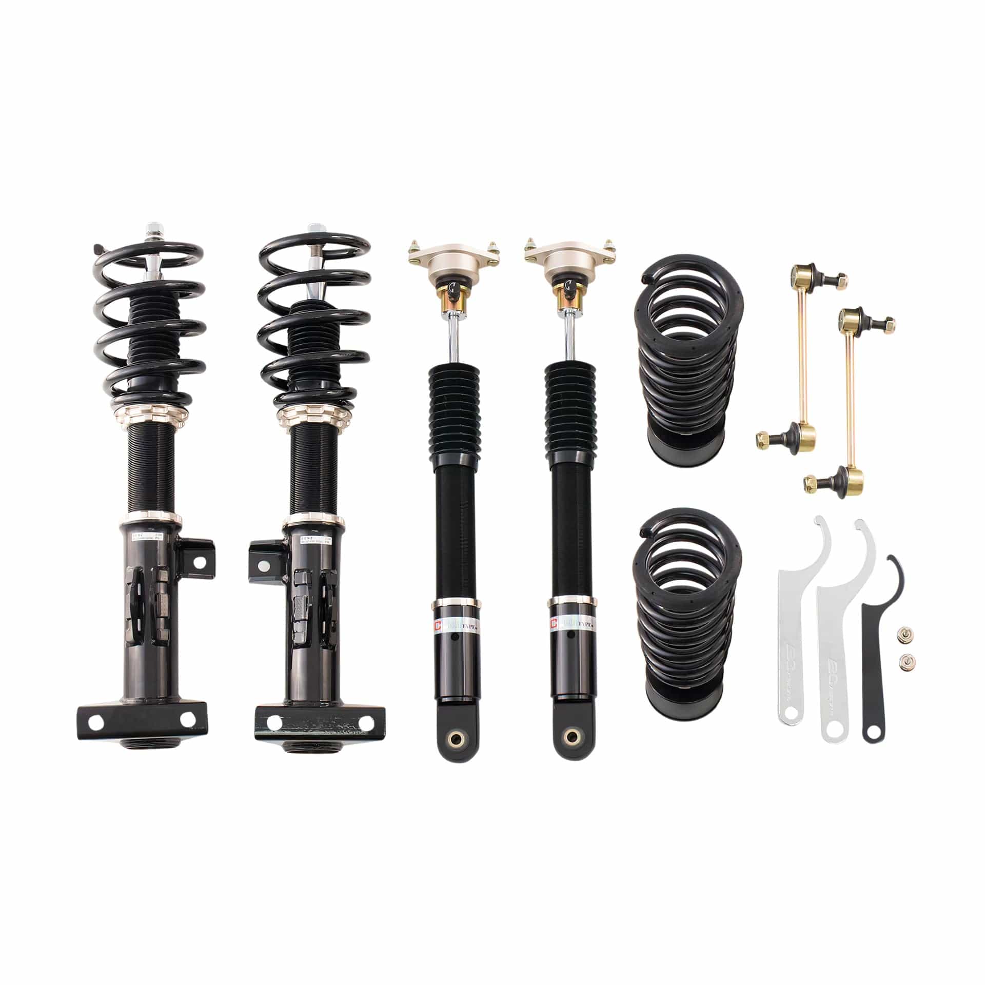 BC Racing BR Series Coilovers - 2008-2015 Mercedes-Benz C63 AMG (W204)