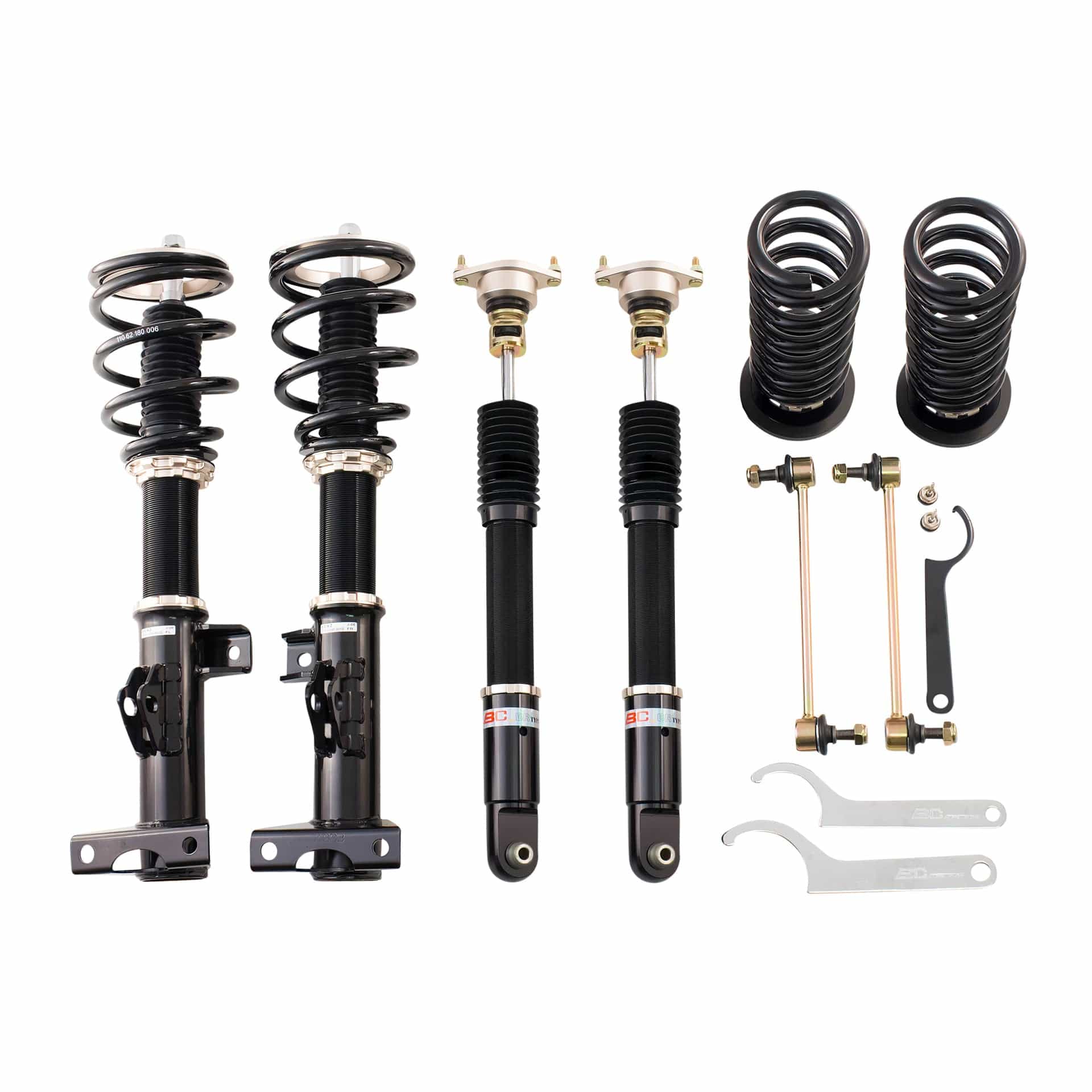 BC Racing BR Series Coilovers - 2010-2016 Mercedes-Benz E-Class Sedan w/o Airmatic Front (W212)