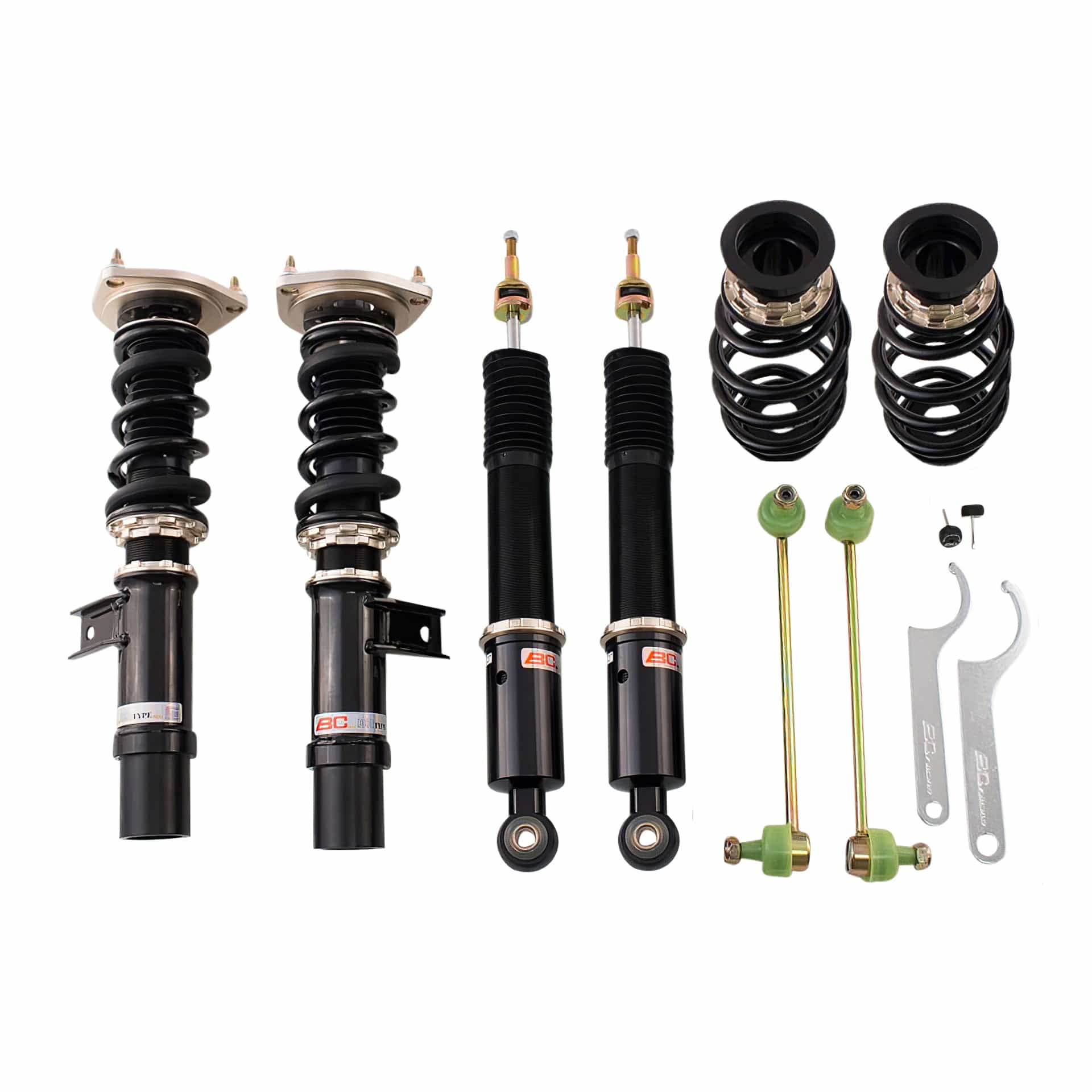 BC Racing BR Series Coilovers - 2012-2013 Volkswagen Golf R w/o DCC (MK6)
