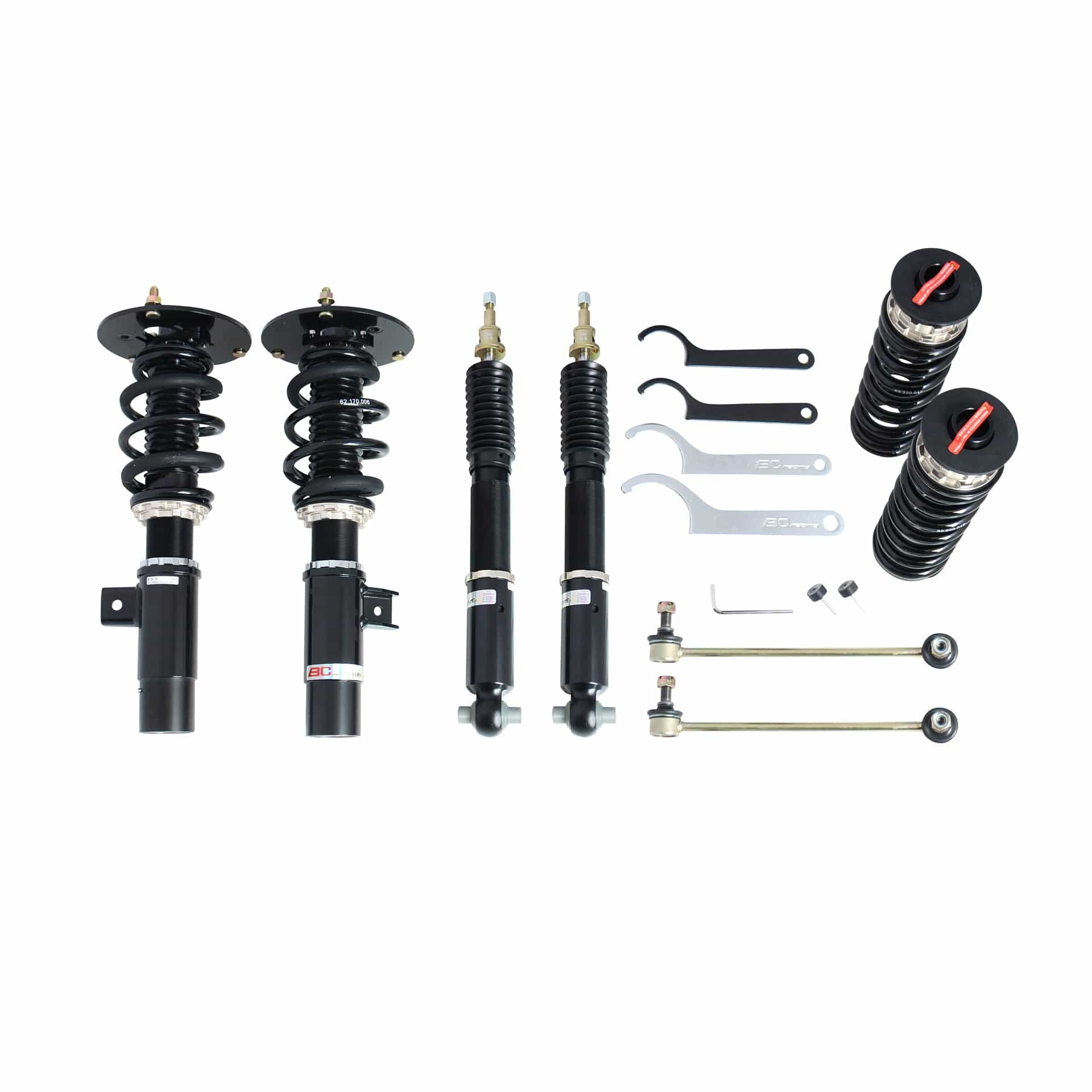 BC Racing BR Series Coilovers - 2014-2015 BMW 4 Series AWD 3-Bolt Top Mounts (F32)