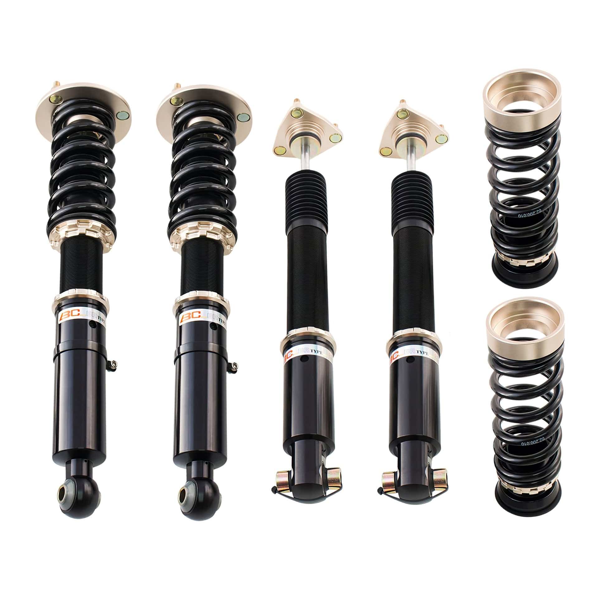 BC Racing BR Series Coilovers - 2014-2015 Lexus IS250 RWD Front Eye LM (GSE30)