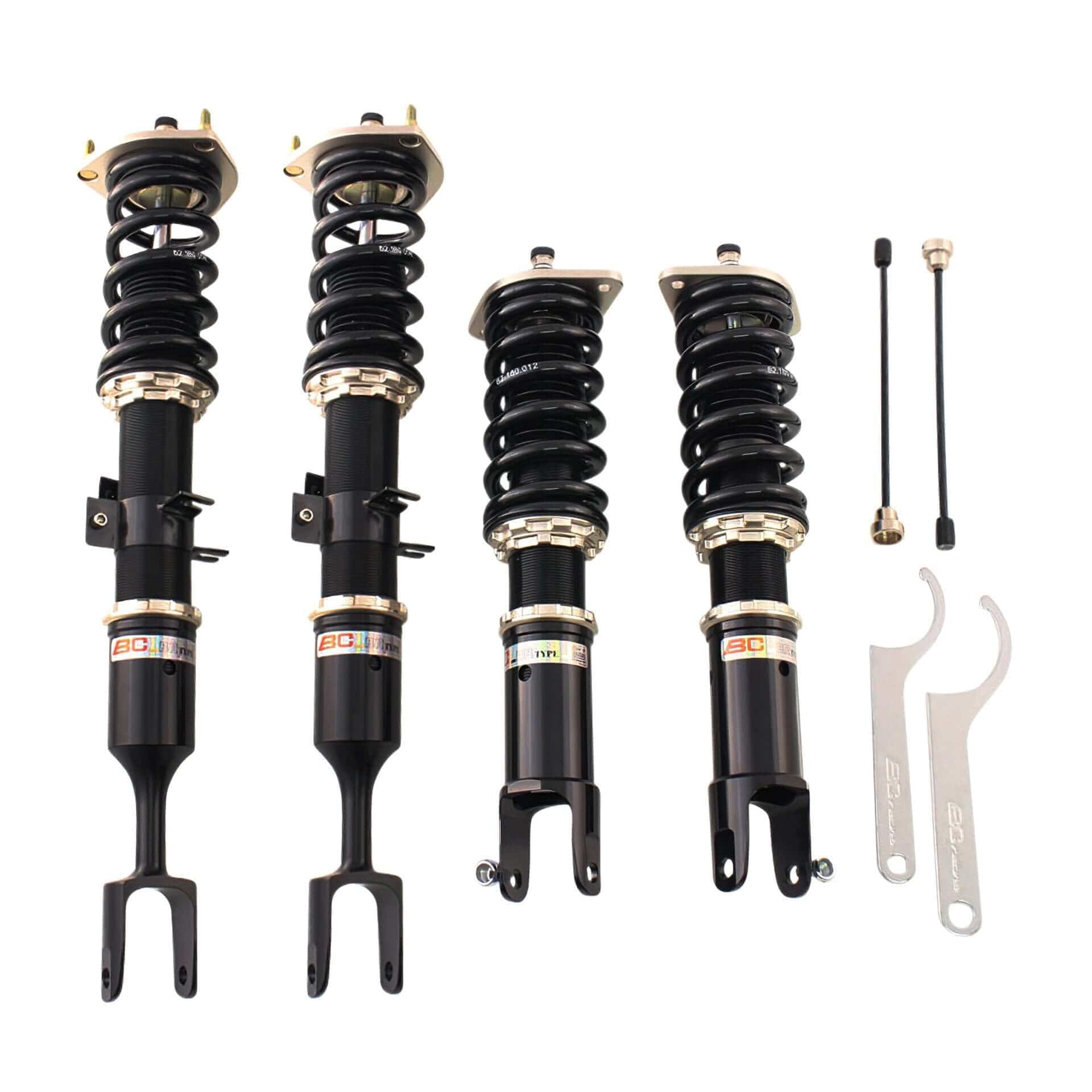 BC Racing BR Series Coilovers (True Rear) - 2003-2008 Nissan 350Z (Z33)